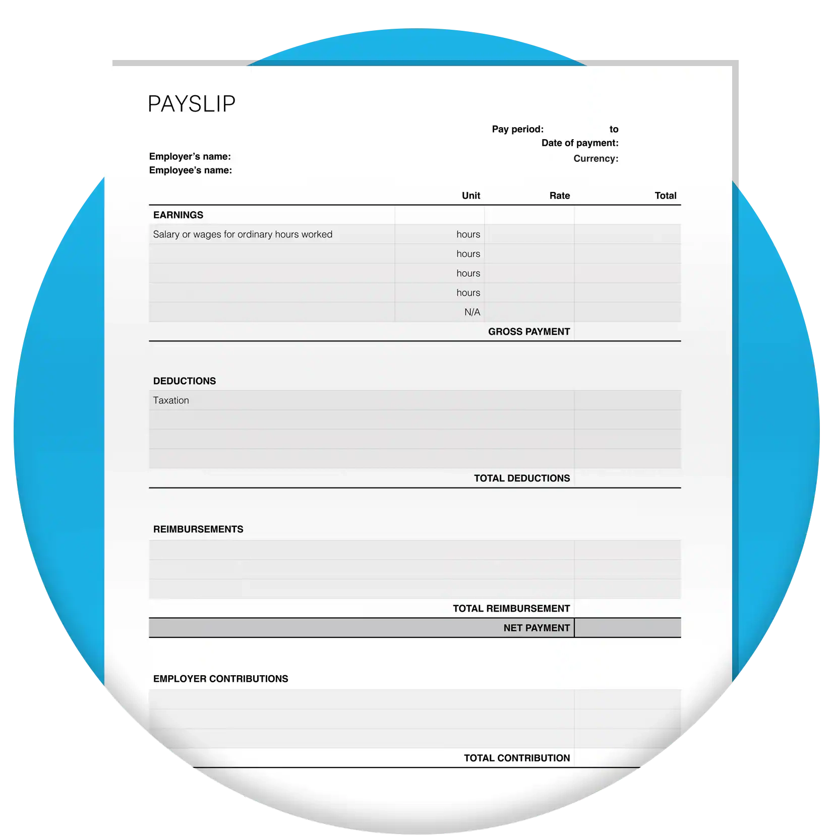 How To Create A Payslip Need A Free Template Download Here 