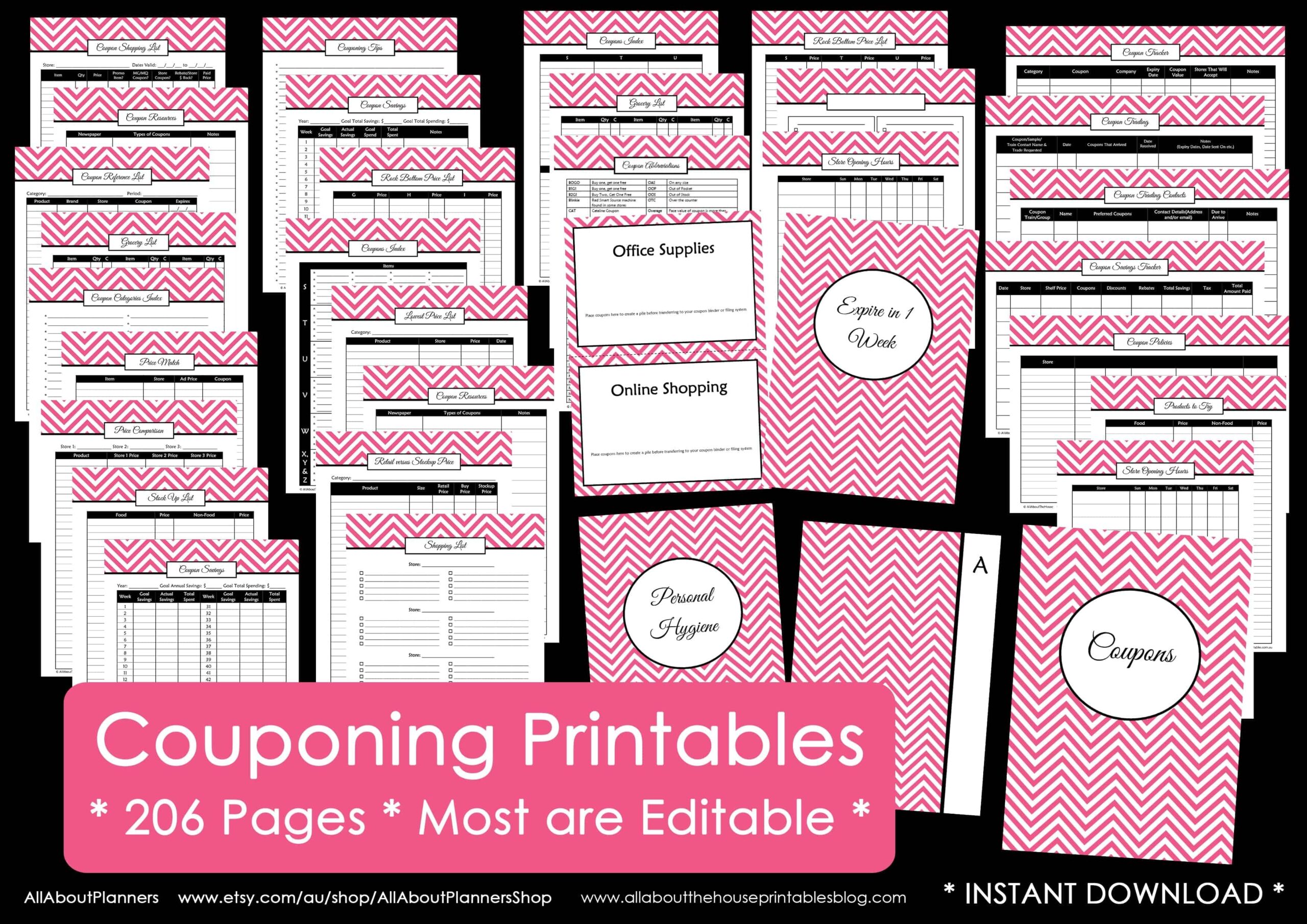 How To Make A Coupon Binder And Keep It Organized plus Printables 