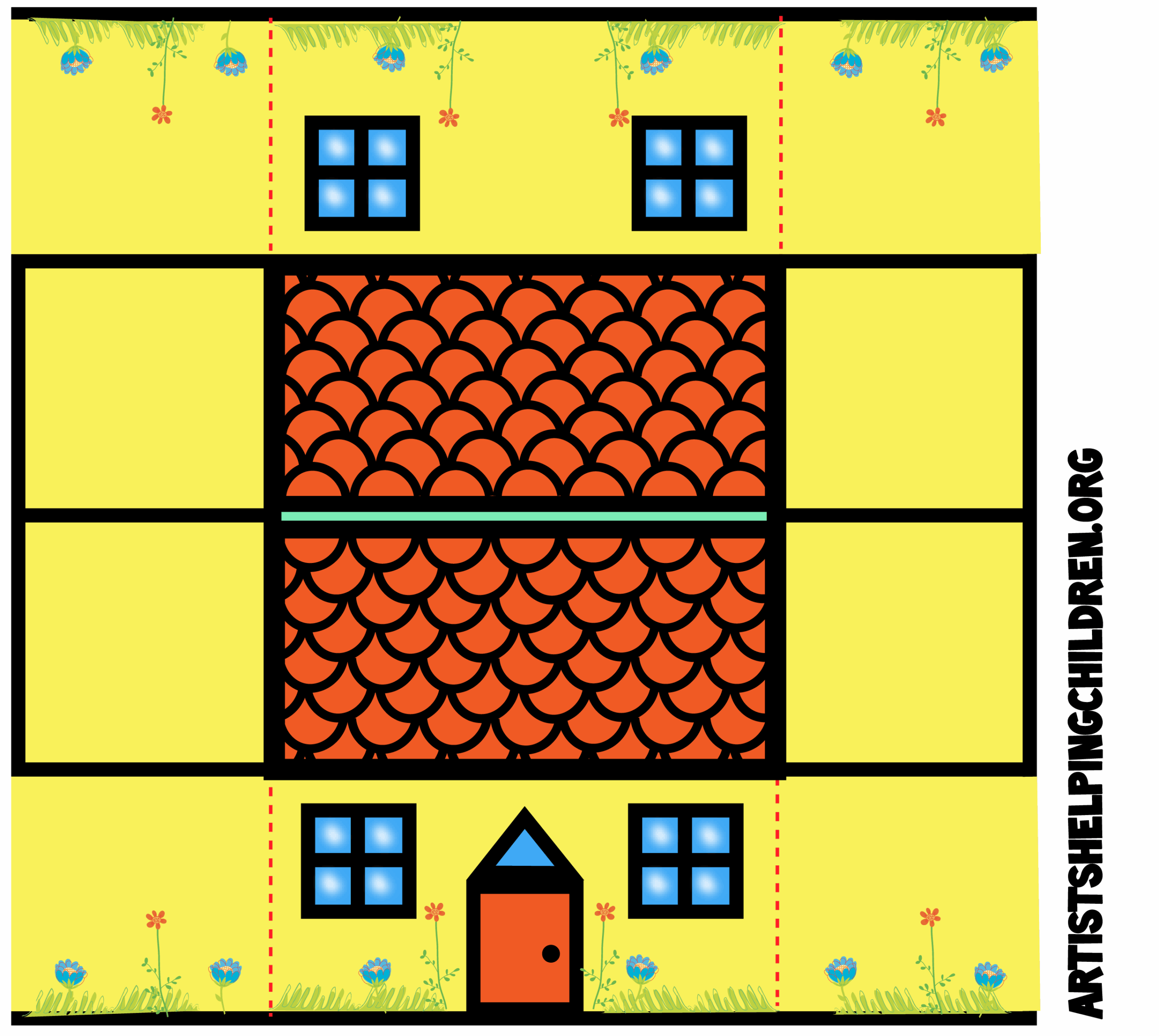 How To Make A Paper House Kids Crafts amp Activities
