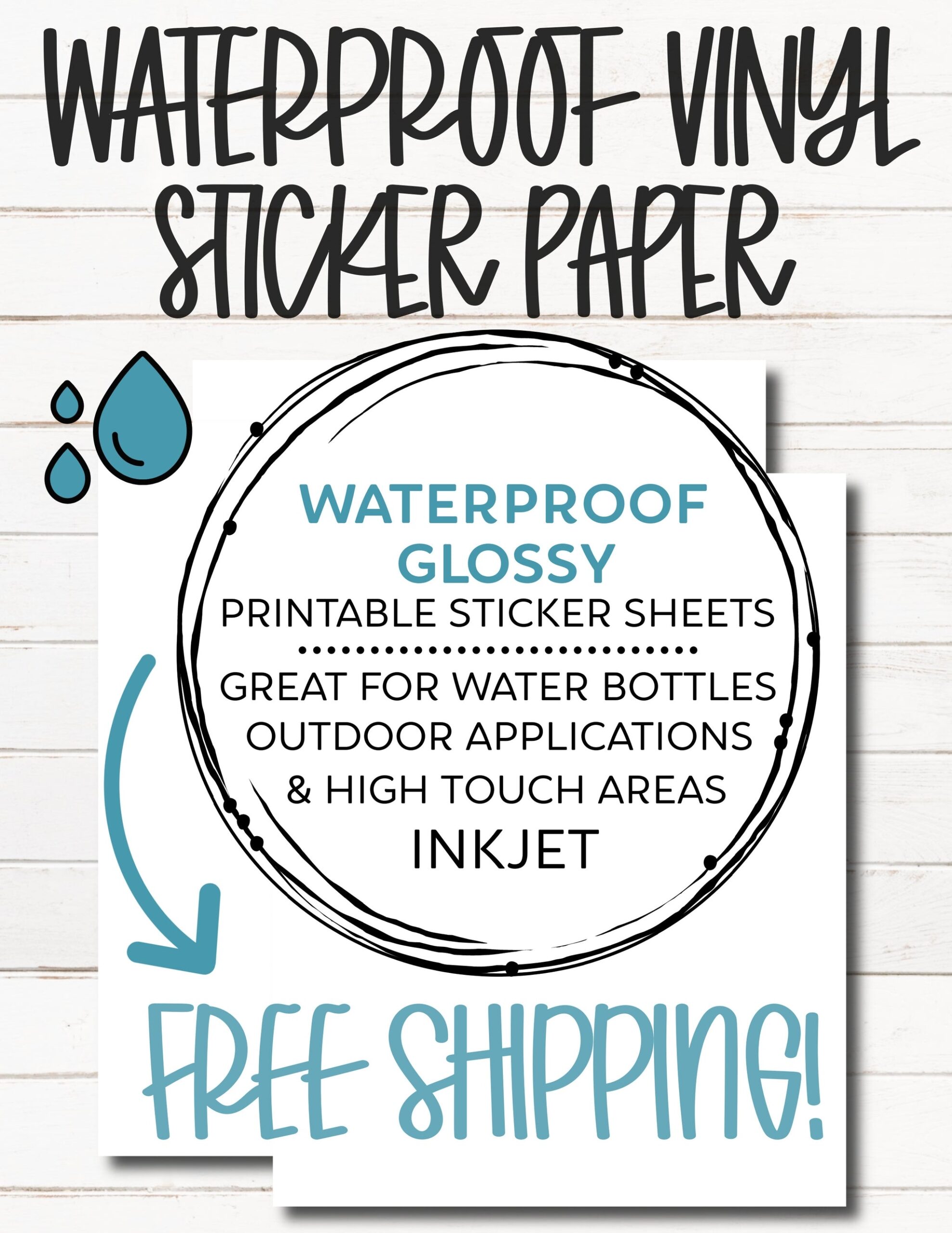 Printable Blank Bumper Sticker Paper