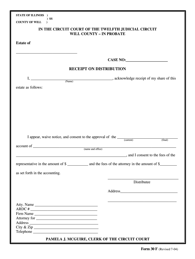 IL Form 30 F Fill Online Printable Fillable Blank PdfFiller