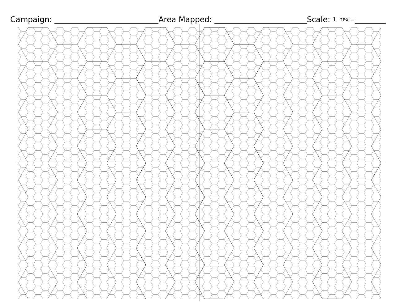 Infinite Machine Blank Hex Maps 