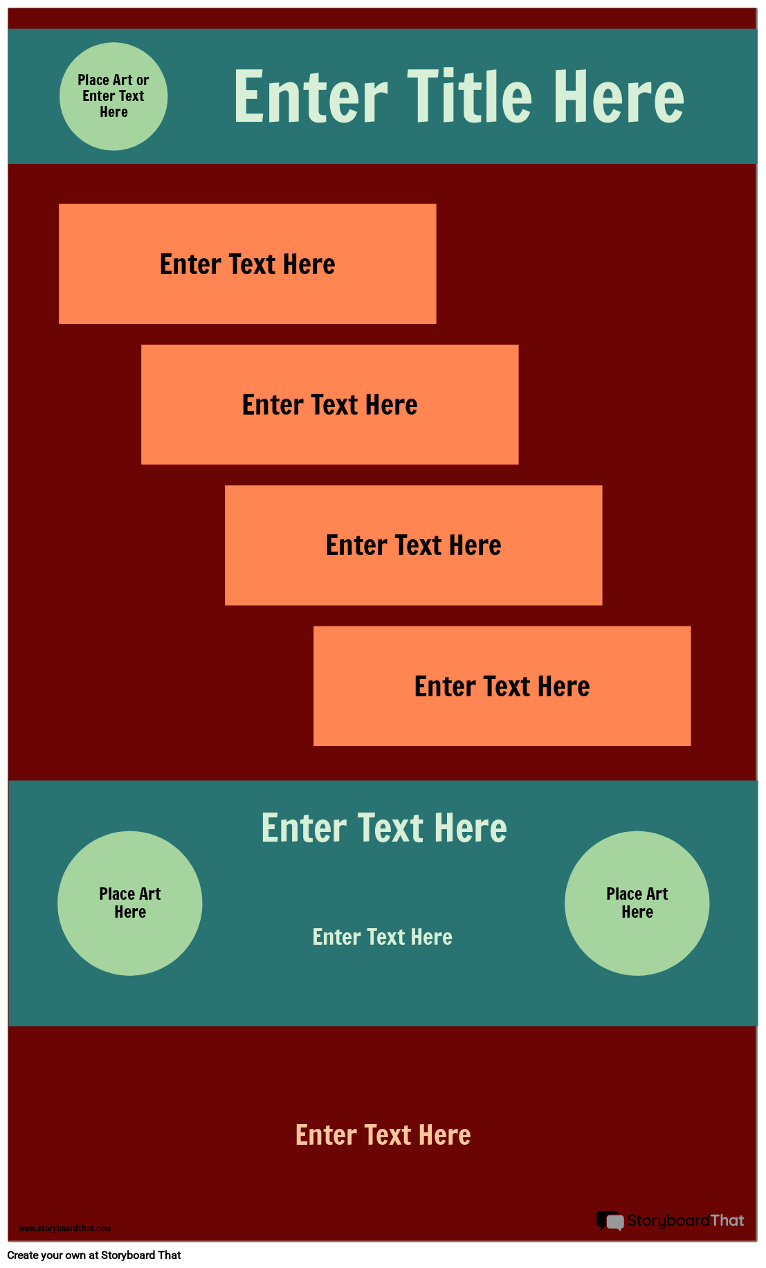 Printable Infographic Template Blank
