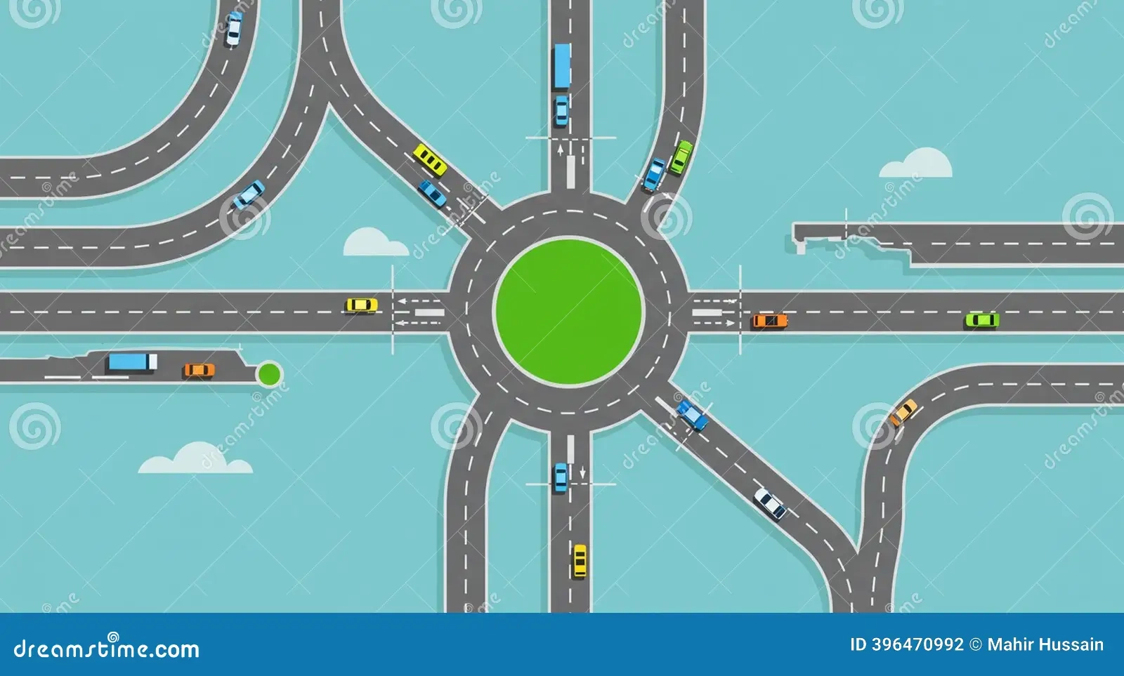Intersection Road Sketch Stock Illustrations 2 651 Intersection 