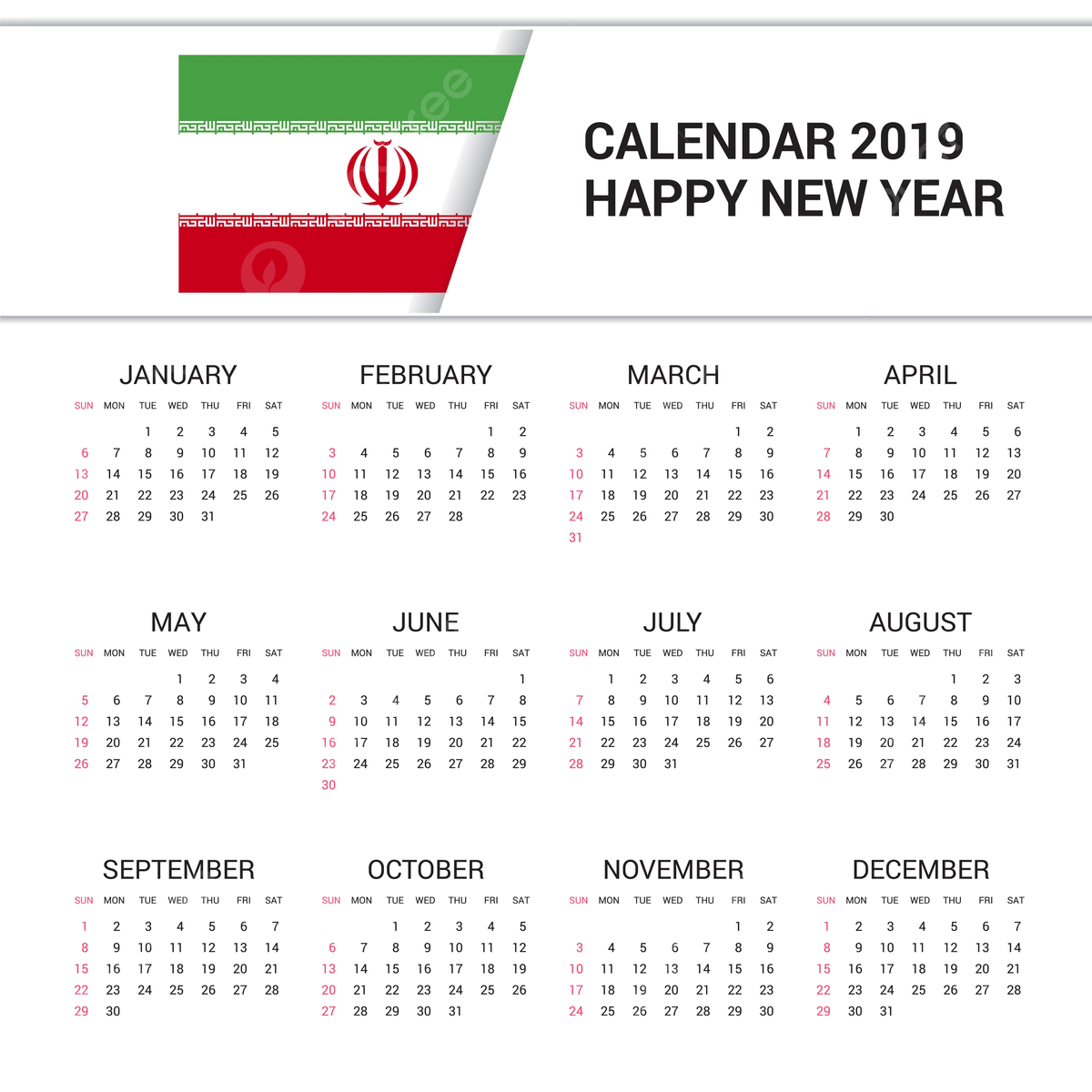Iranian Calendar PNG Transparent Images Free Download Vector 