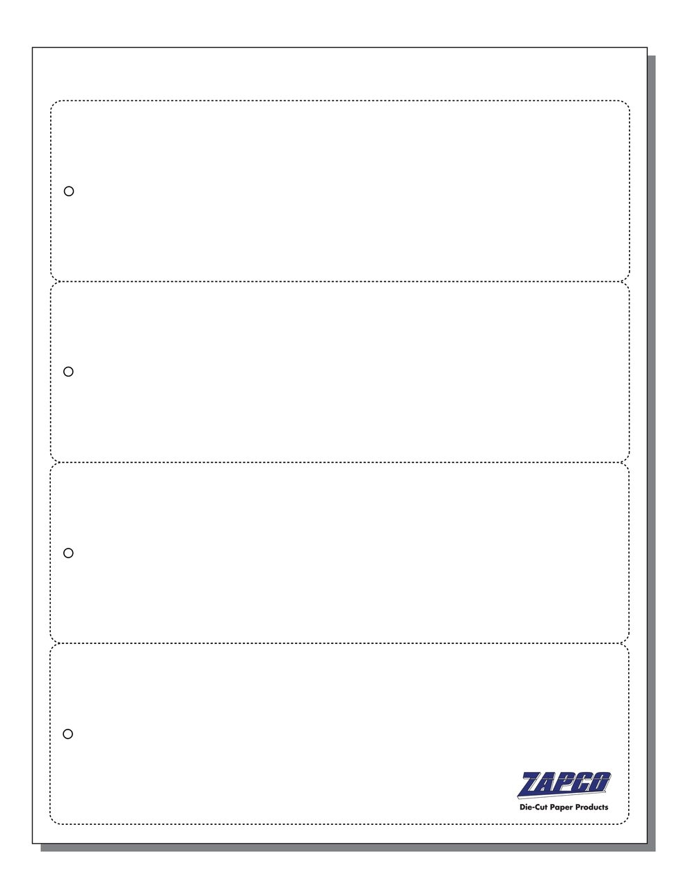 Blank Printable Bookmark Sheets