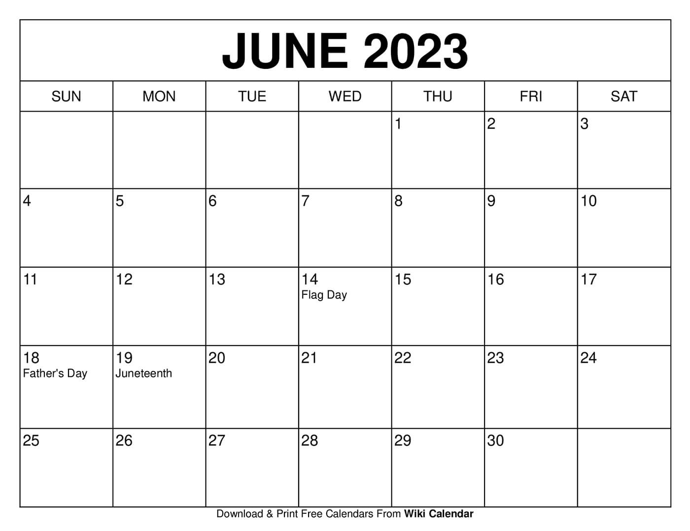 June 2025 Calendar Printable Templates amp More