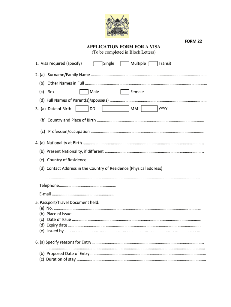 KE Form 22 Fill Online Printable Fillable Blank PdfFiller