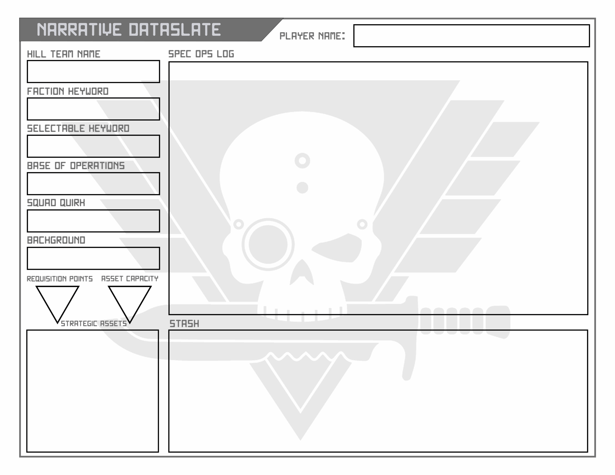 Kill Team Play Sheets zip KT 2021 Kill Team The Bolter And 