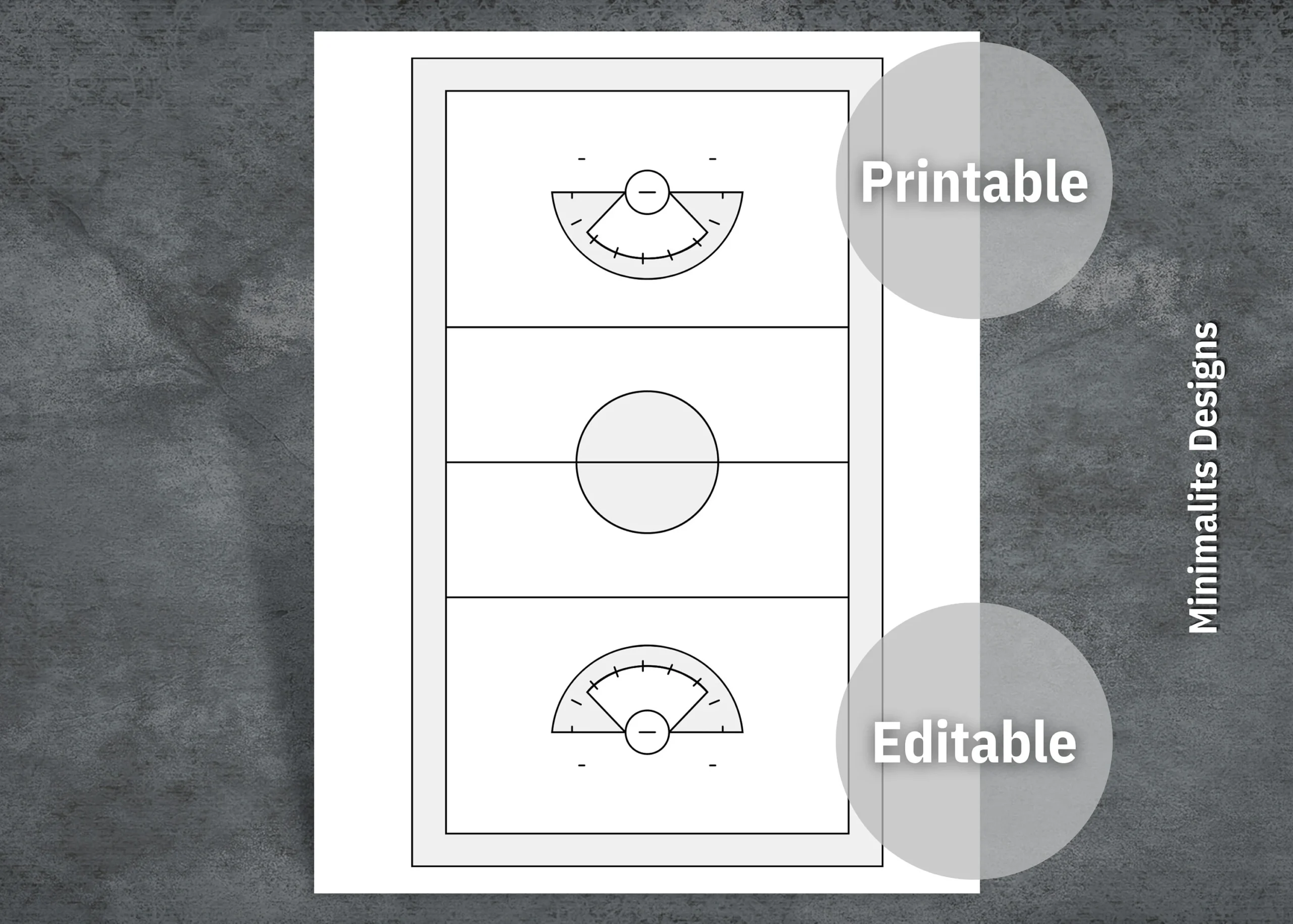 Lacrosse Playbook Template Printable Blank Lacrosse Diagrams 