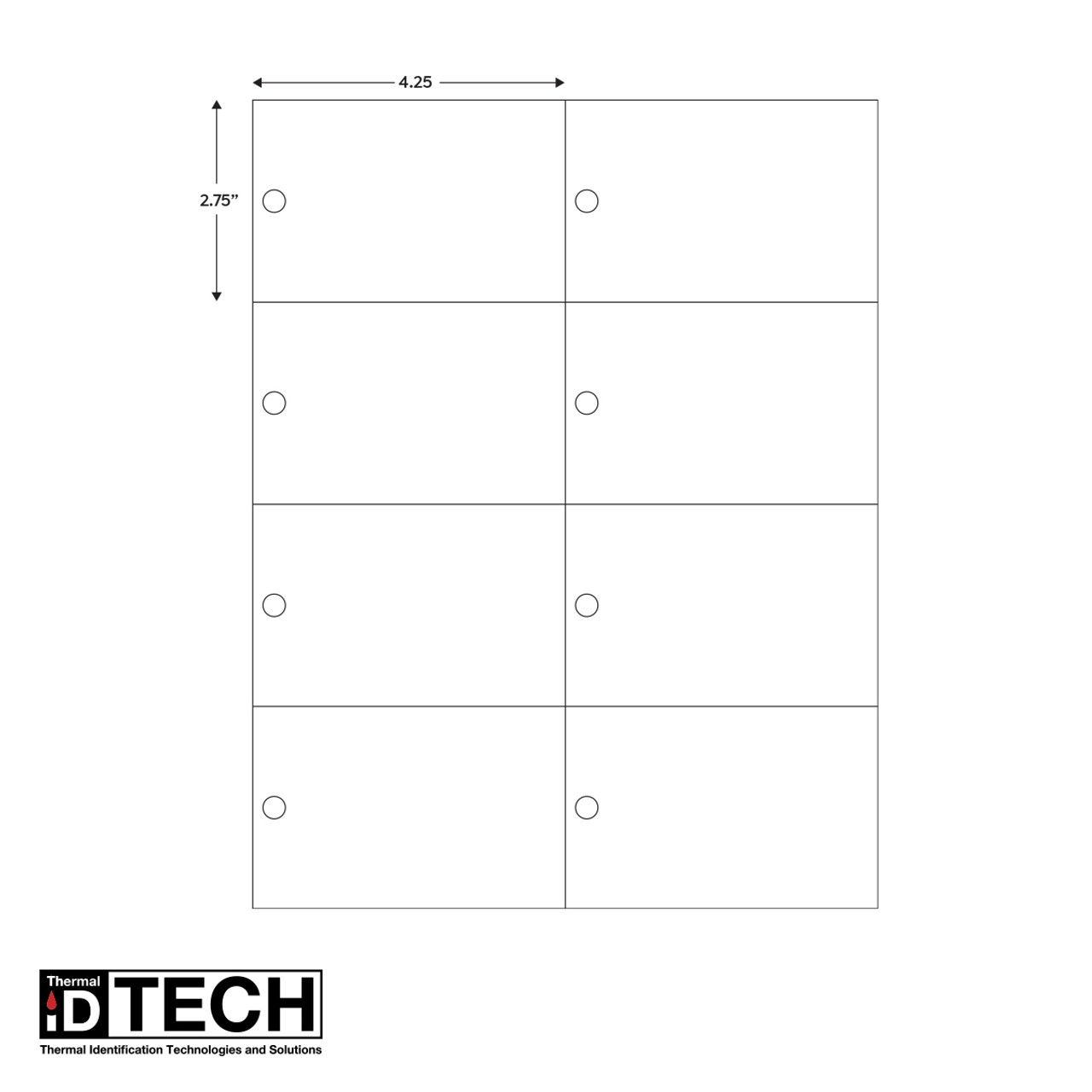 Laser Printable Blank Hang Tags 4 25 X 2 75 Qty 1 000 Per Pack 