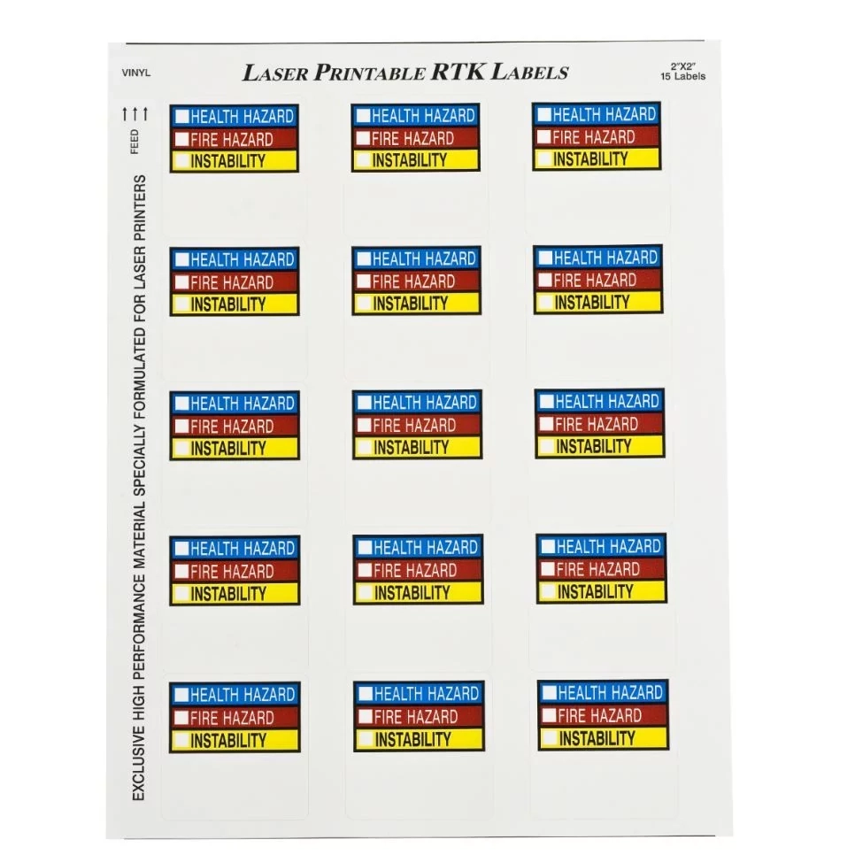 Blank Laser Printable Labels