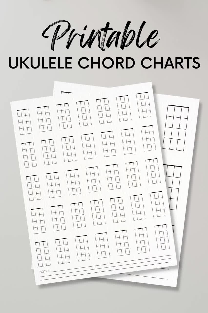 Printable Ukulele Blank Pdf