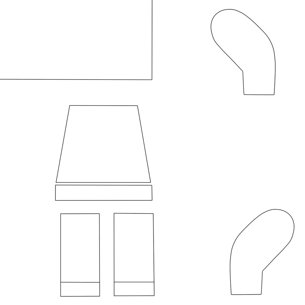 Minifigure Printable Blank
