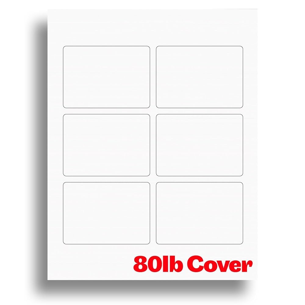 Blank Square Cards Printable