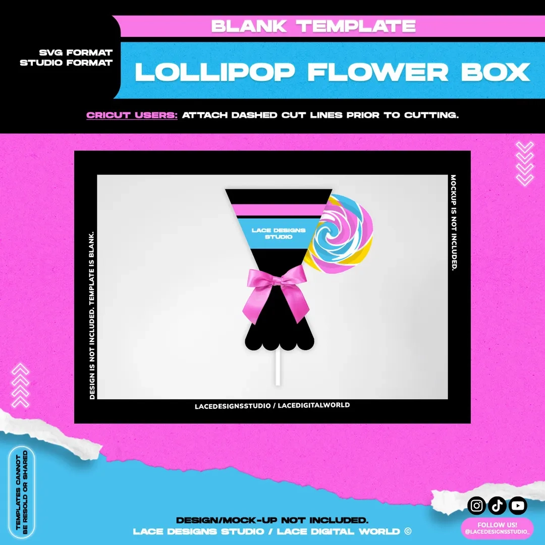 Blank Lollipop Printable