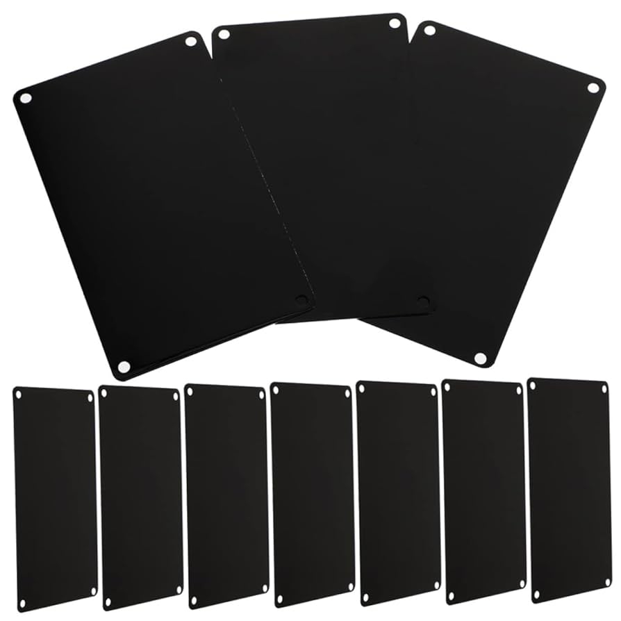 MAGICLULU 10pcs Blank Sign Blank Sign Print Blanks For Street 