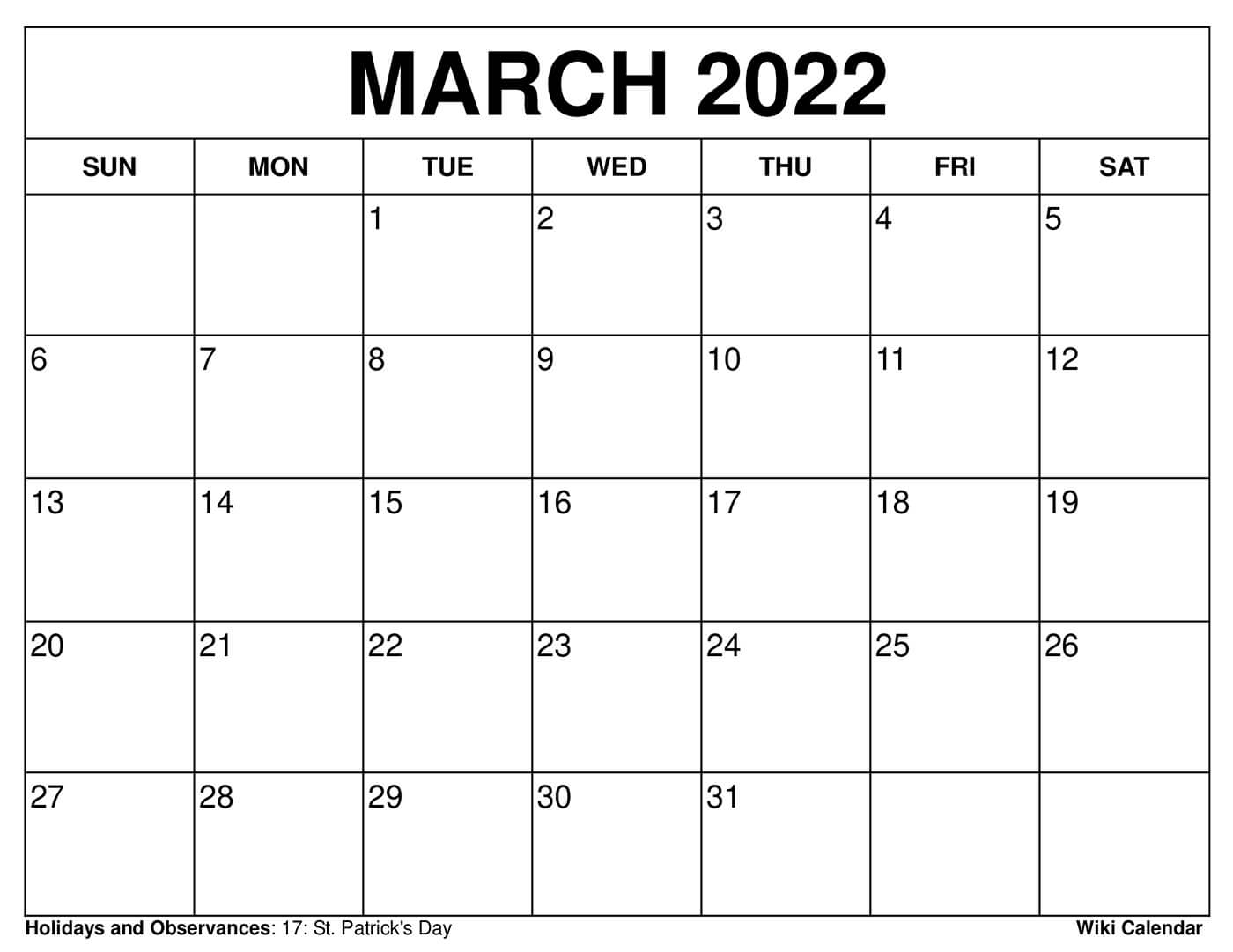 March 2025 Calendar Printable Templates amp More