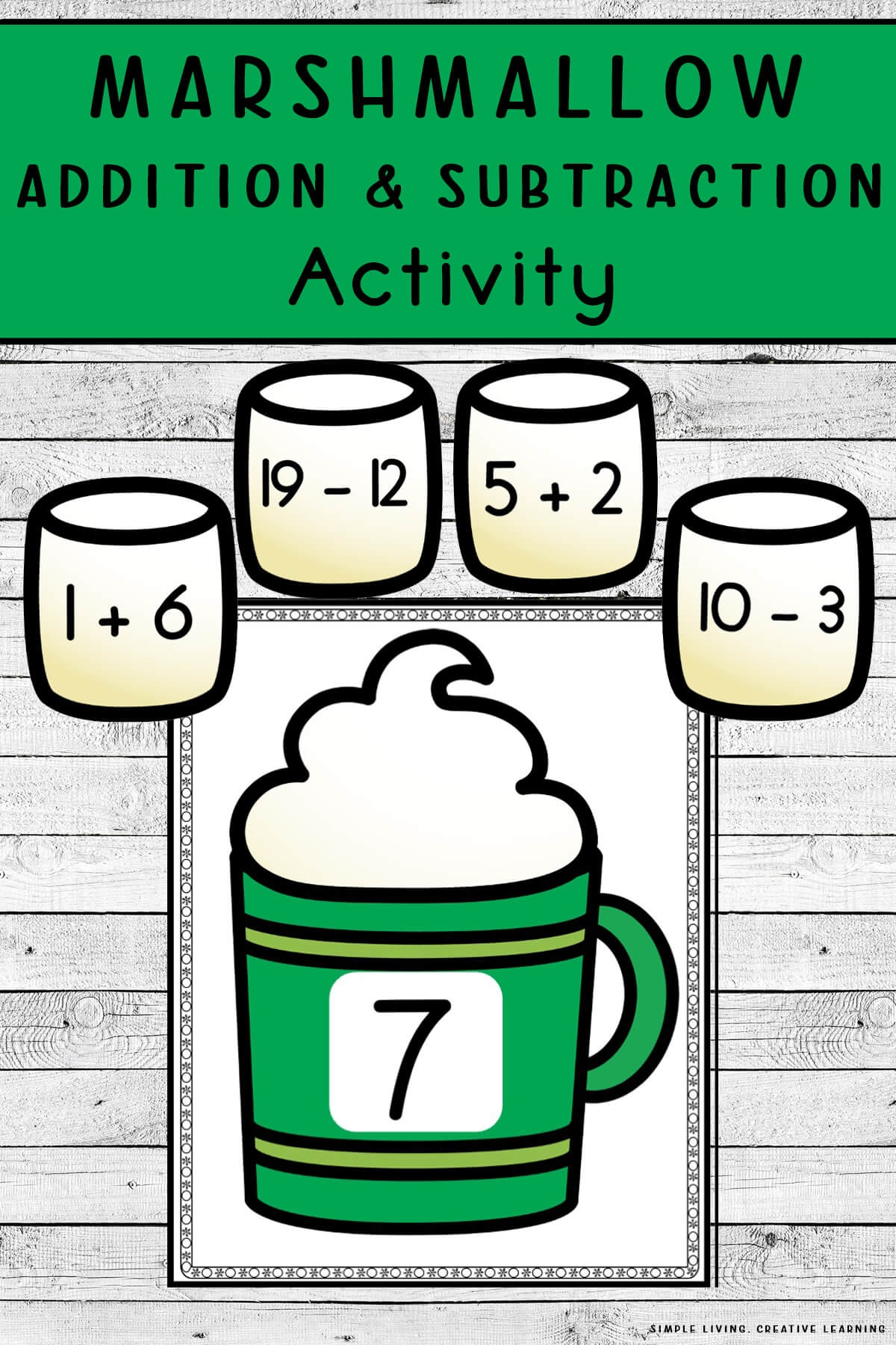 Blank Marshmallow Printable