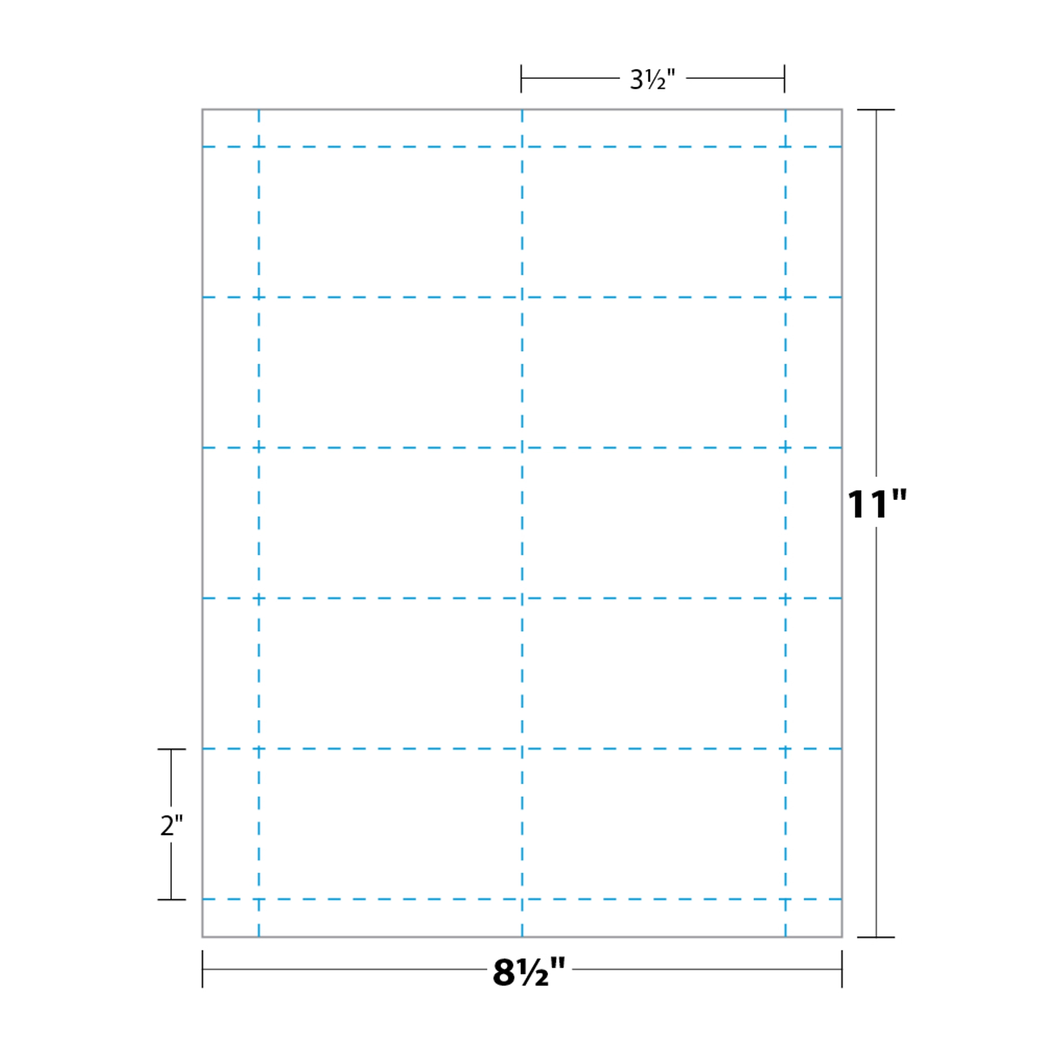 Micro Perforated Business Card LTBC Blanks USA