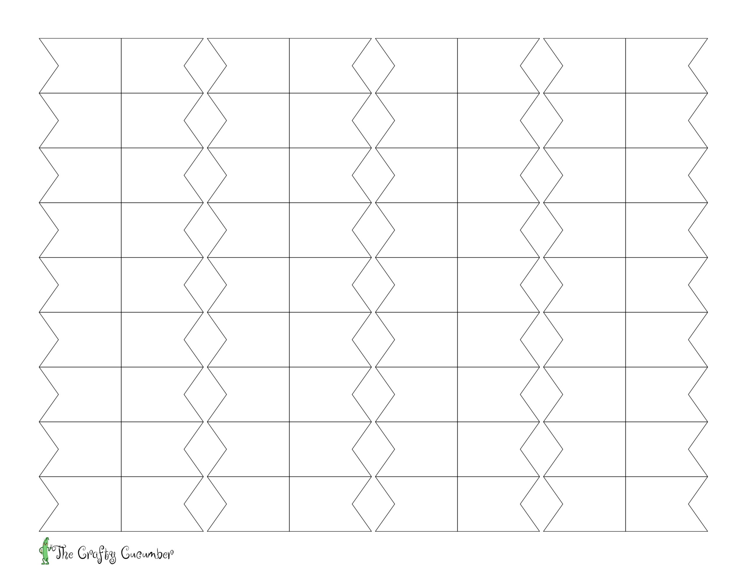 Blank Printable Flags