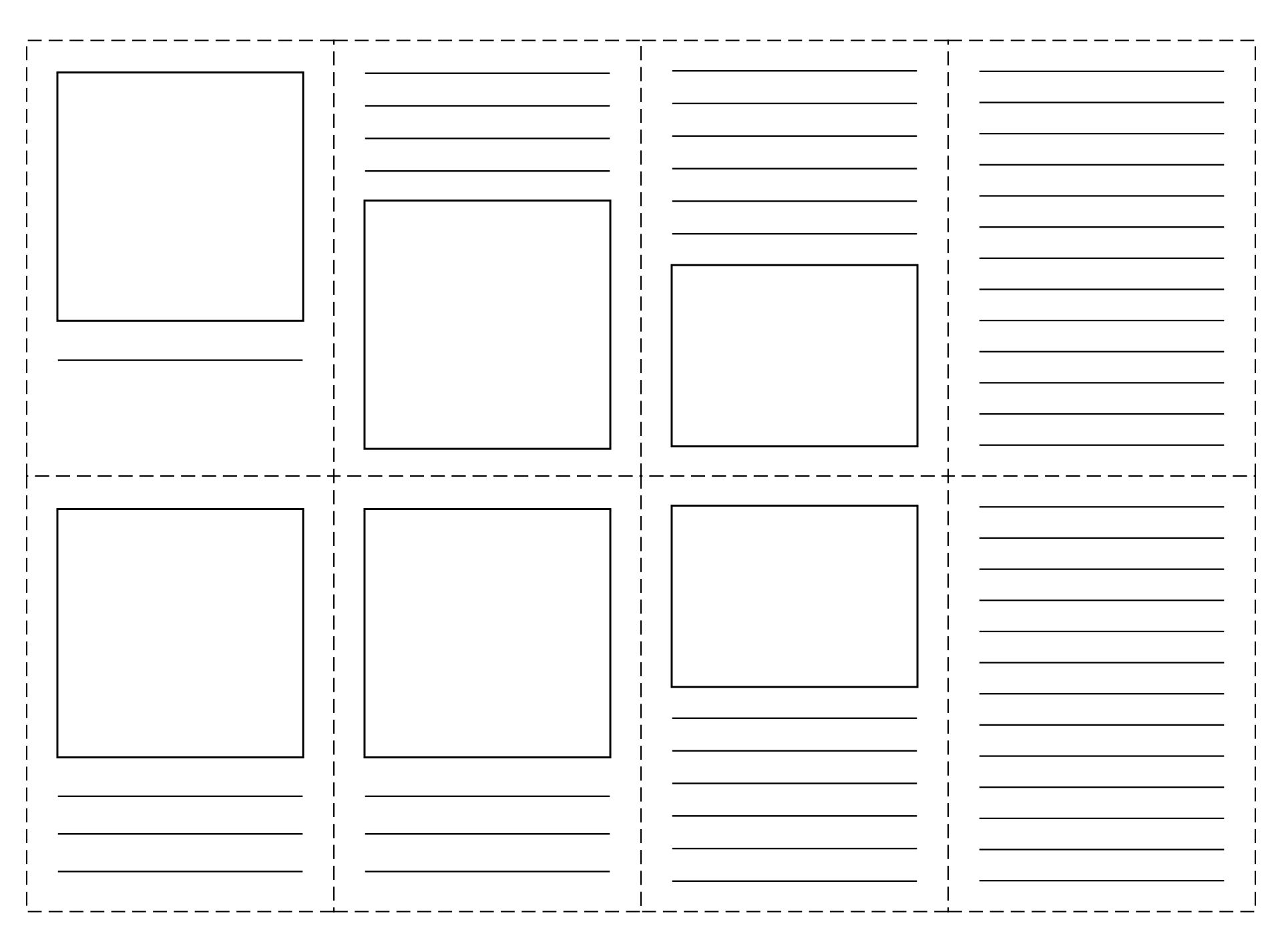 Blank Book Template Printable