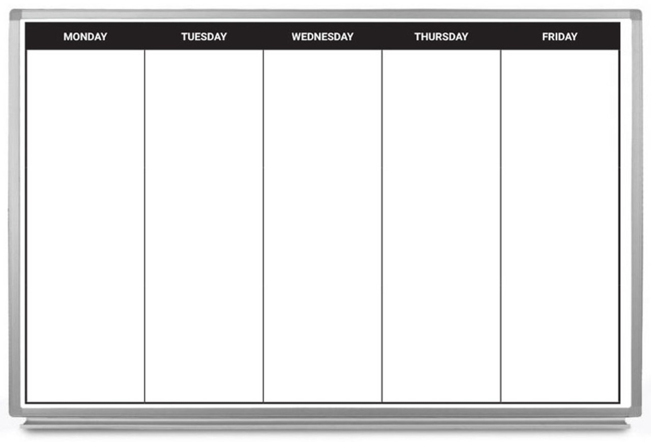 Large Printable Calendar Monday Blank