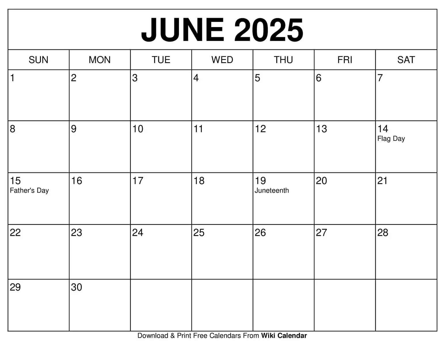 Monthly Calendar 2025 Free Printable Templates