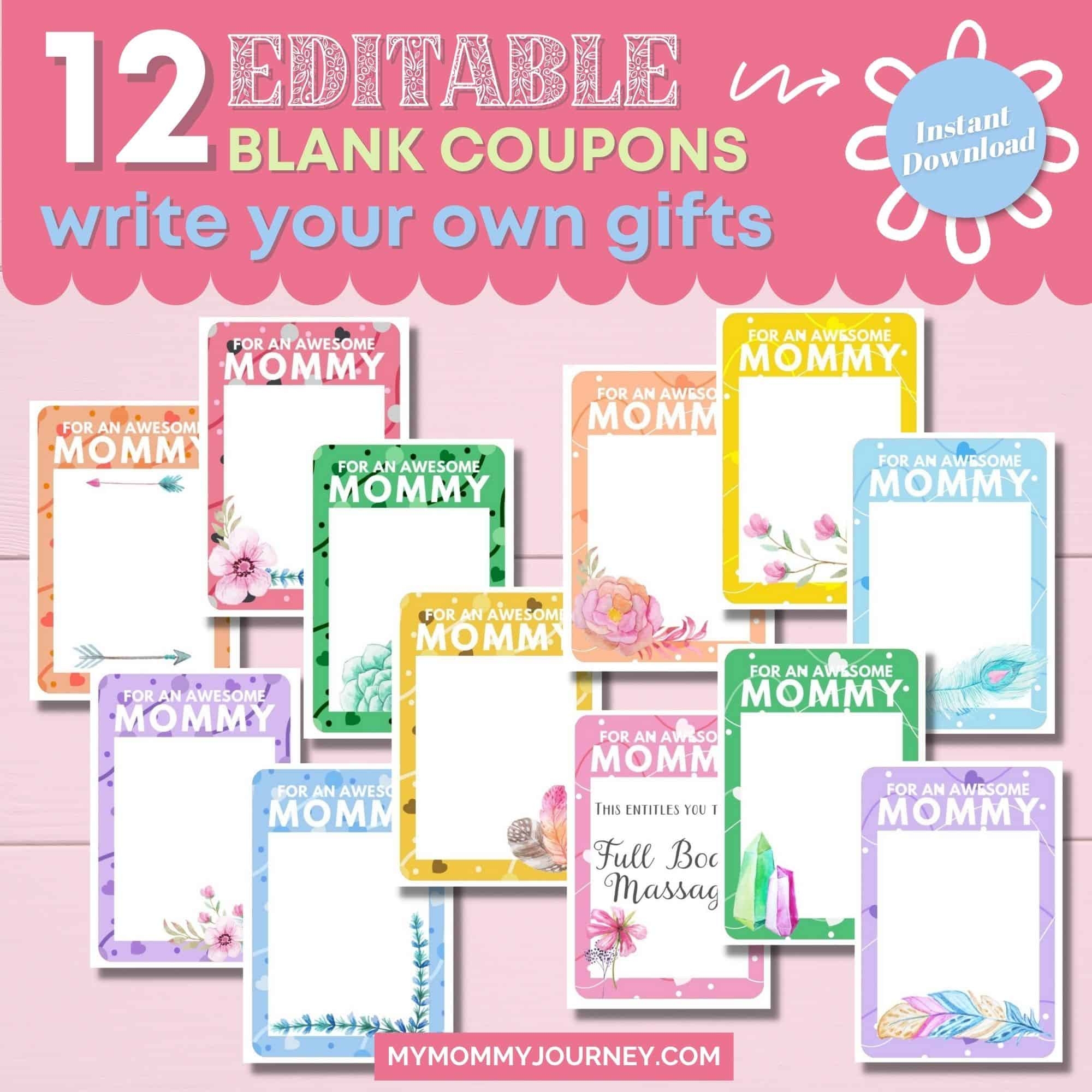 Mother s Day Coupon Daily Gift My Mommy Journey Shop