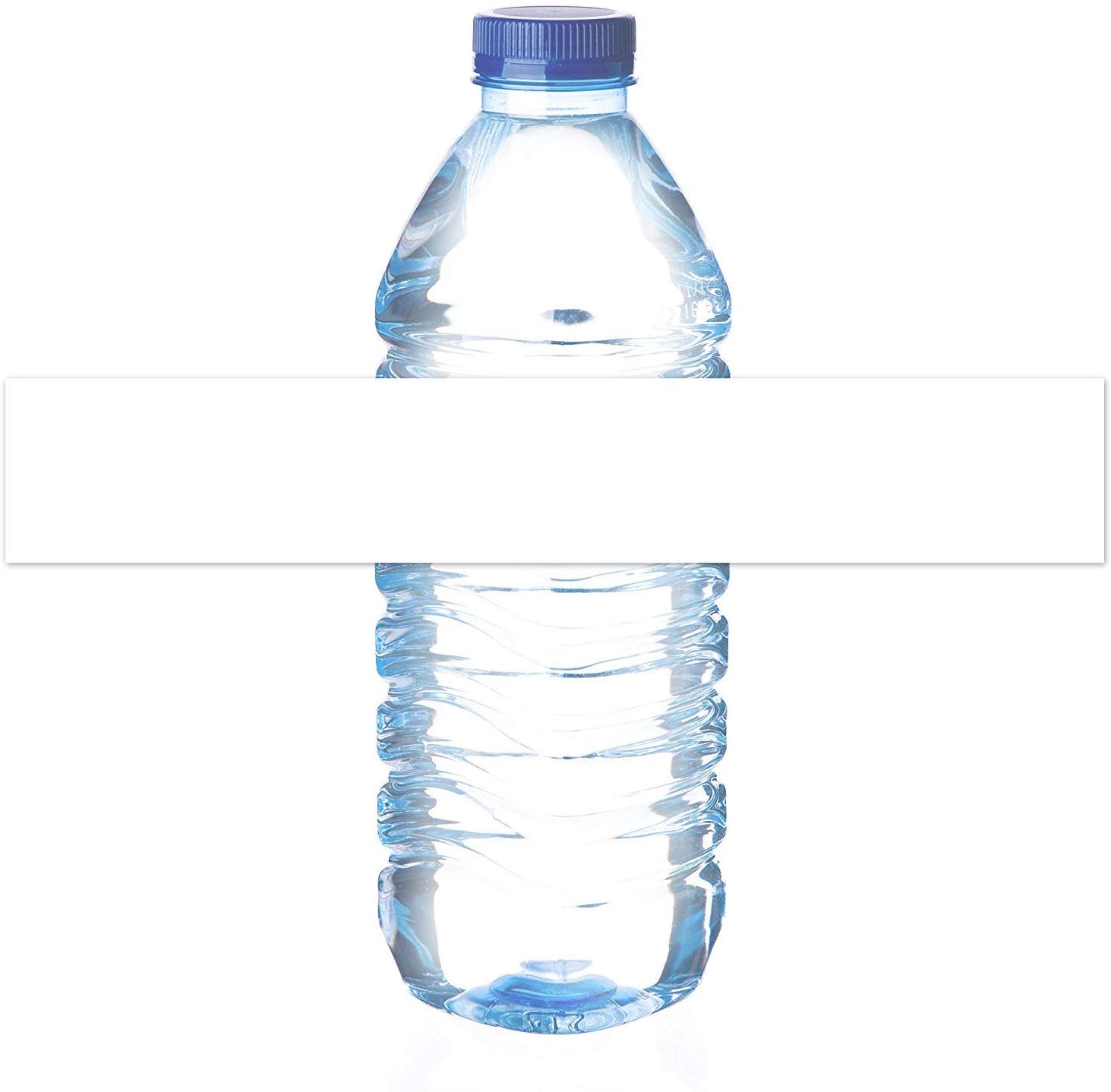 Blank Printable Water Bottle Labels