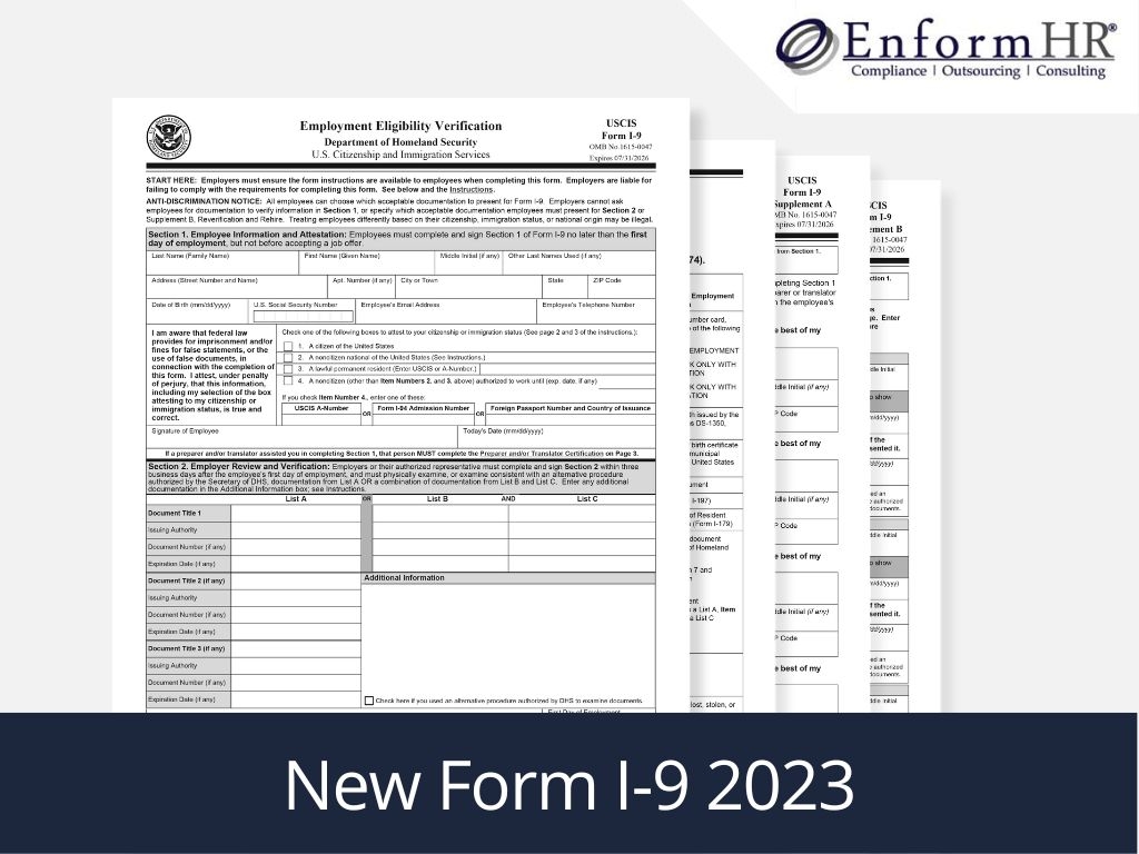 Printable Blank I9 Form