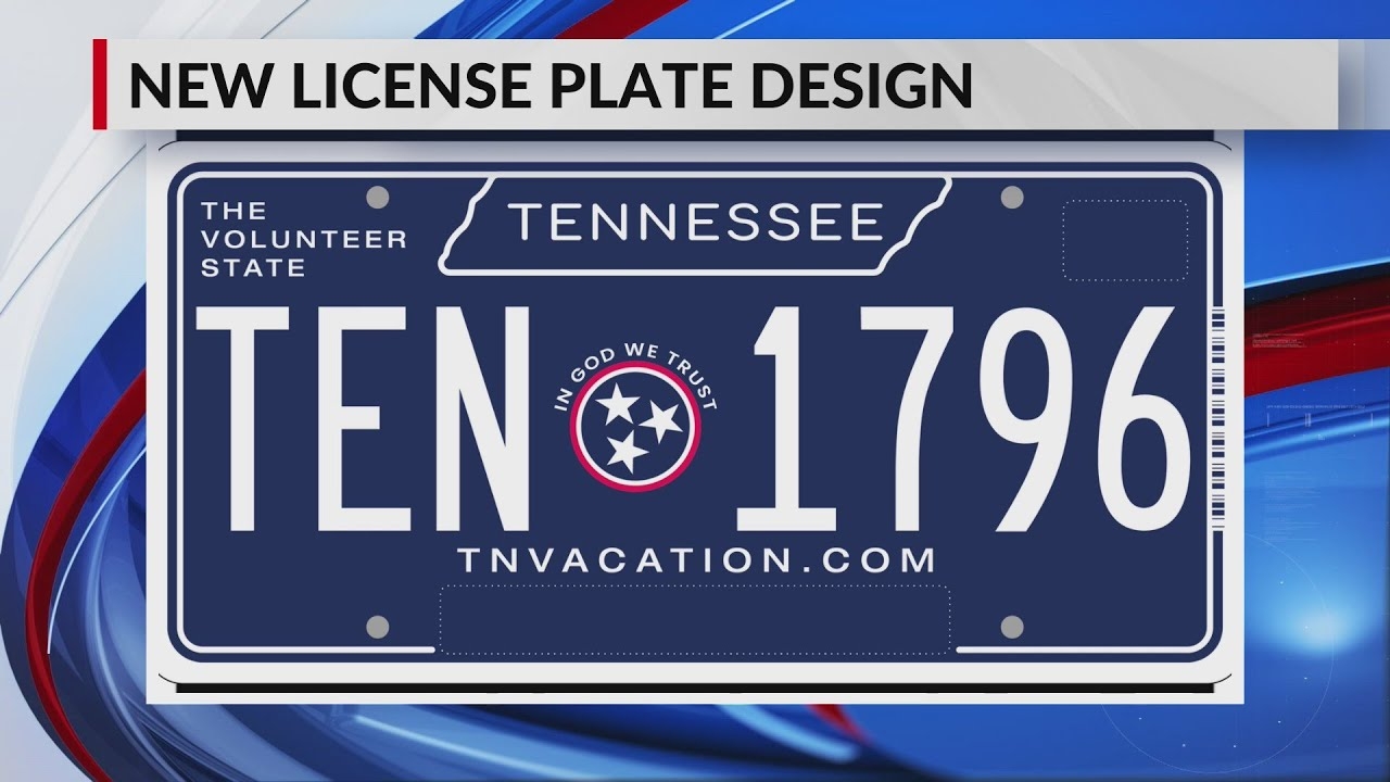 Printable Blank Tennessee Temporary Tag