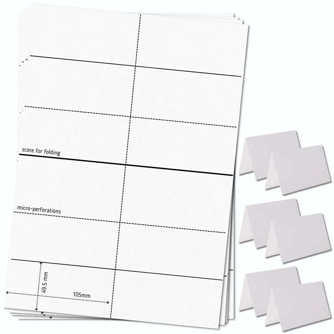 OfficeGear 150 Tent Card With Free Template