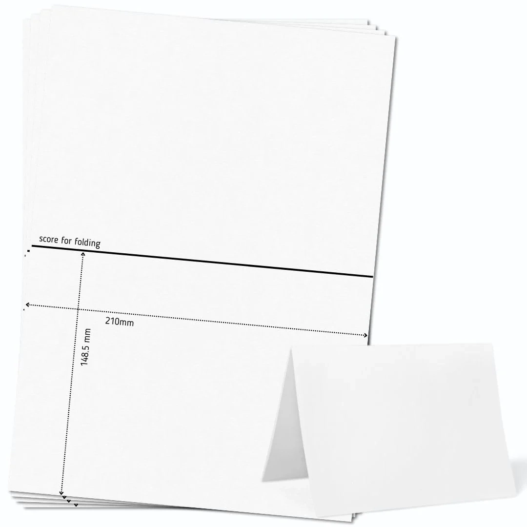 Printable Blank Folding Cards