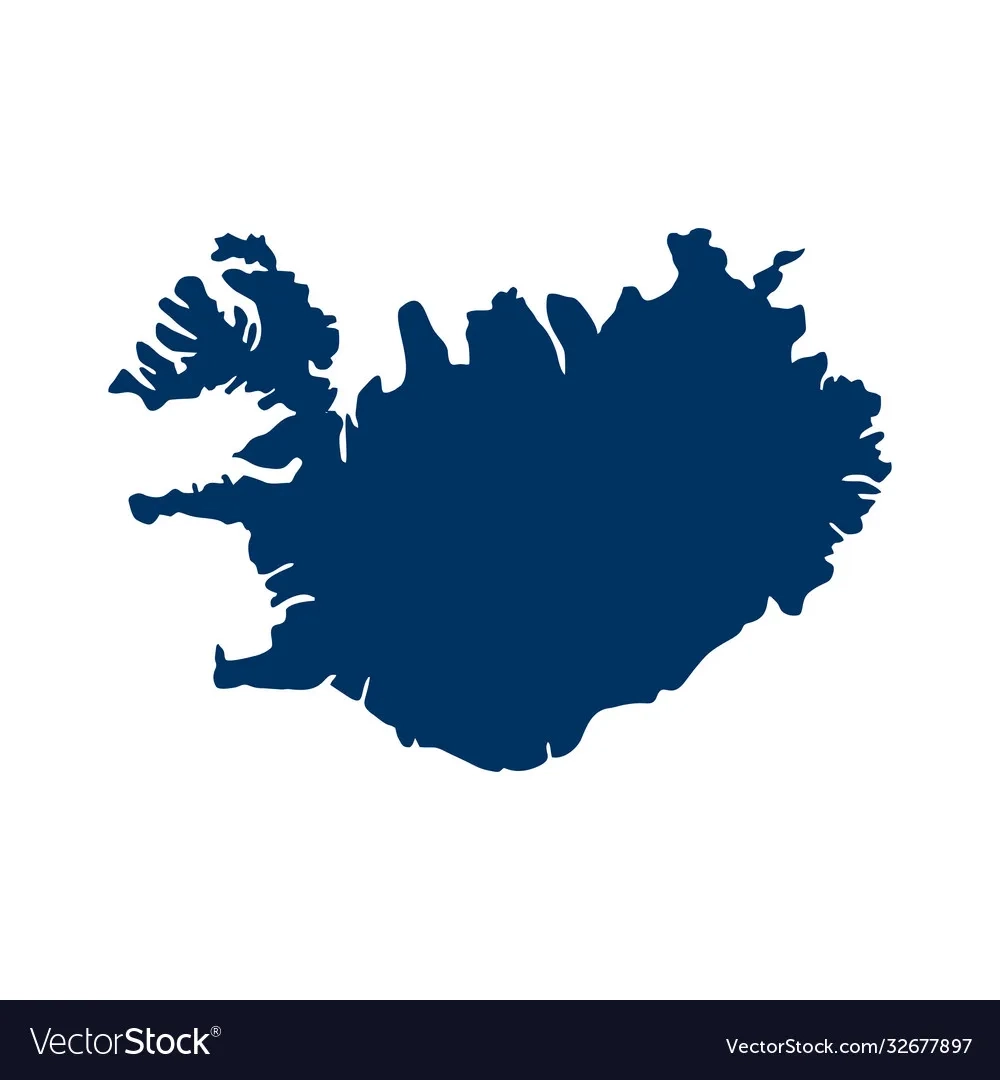 Printable Map Of Iceland Blank