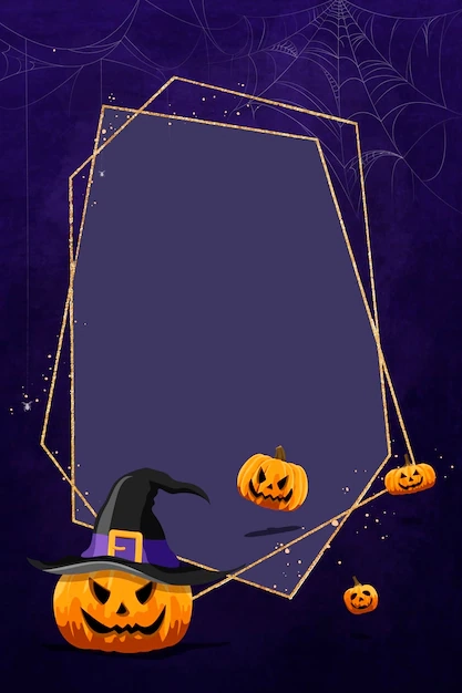 Printable Halloween Sign Blank