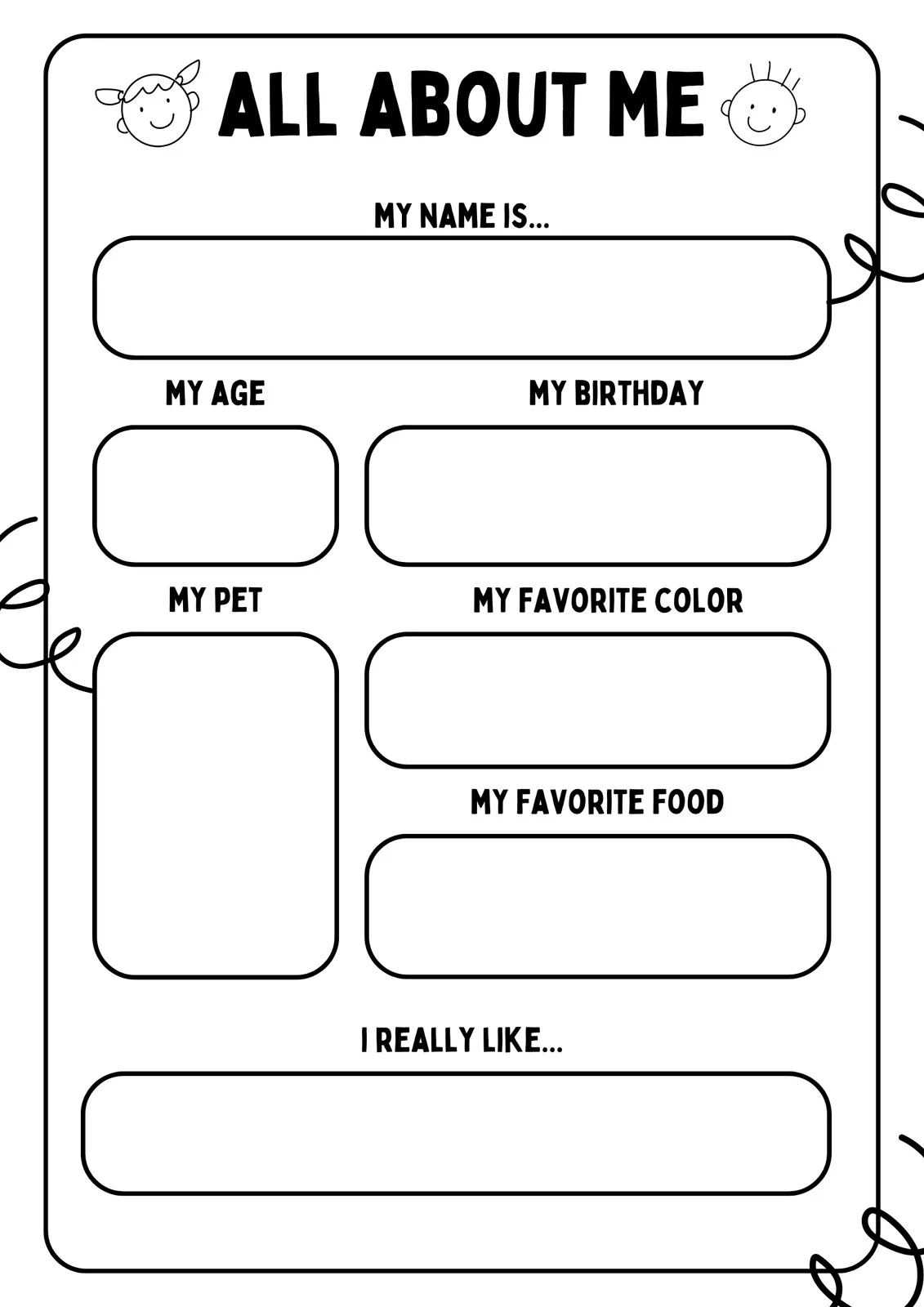 Page 4 Free Custom Printable Worksheets For Teachers Canva