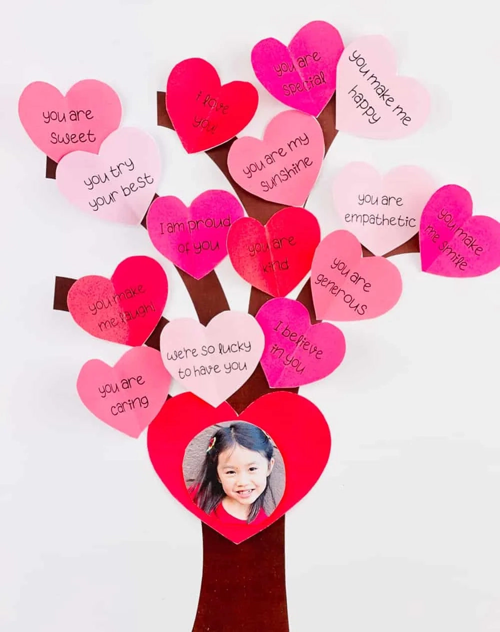 Printable Blank Affirmation Tree Template