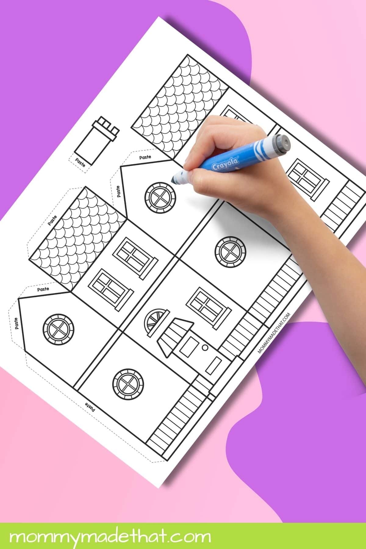 Third Grade Blank Printable Foldable