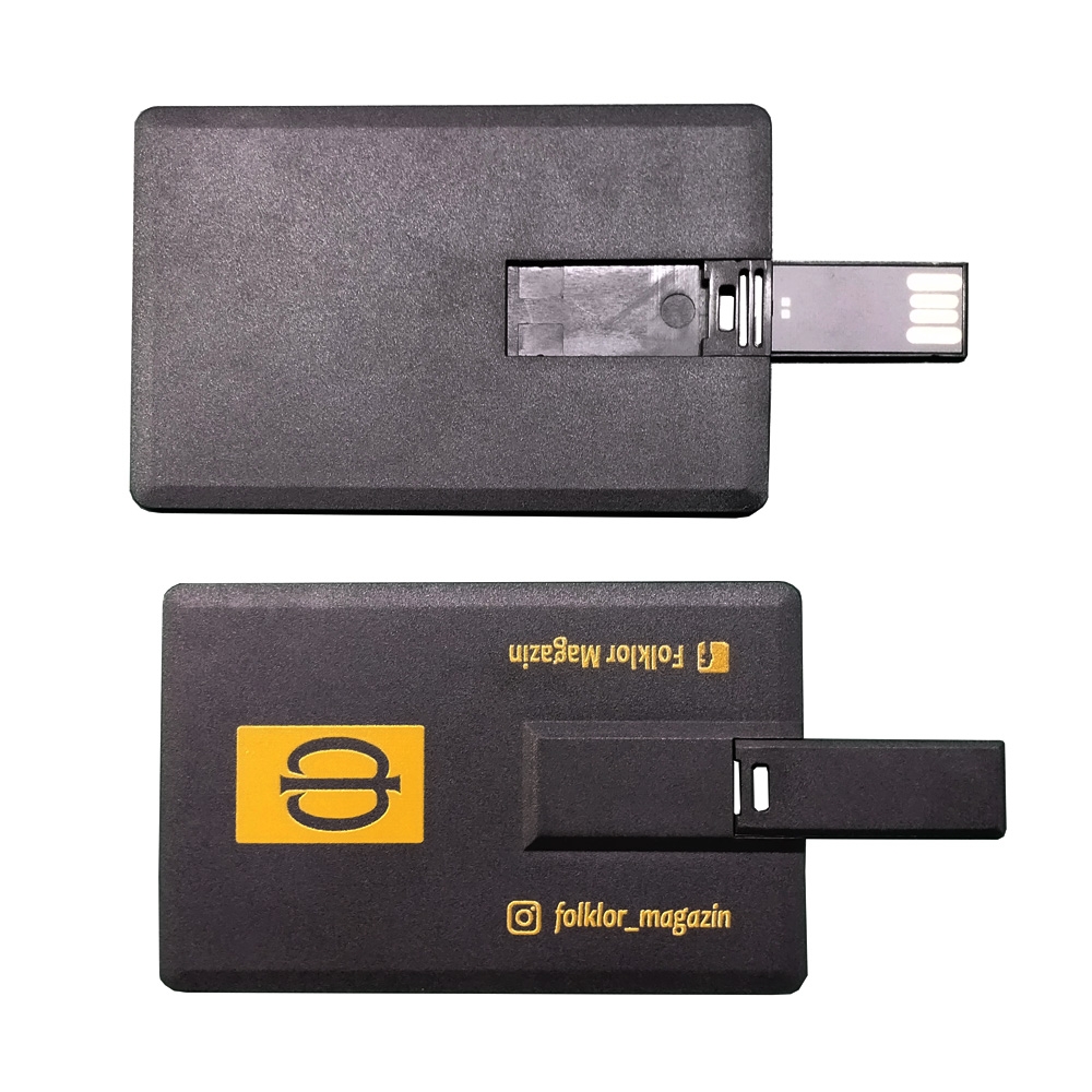 Pen Drive USB Black Blank Card 64GB