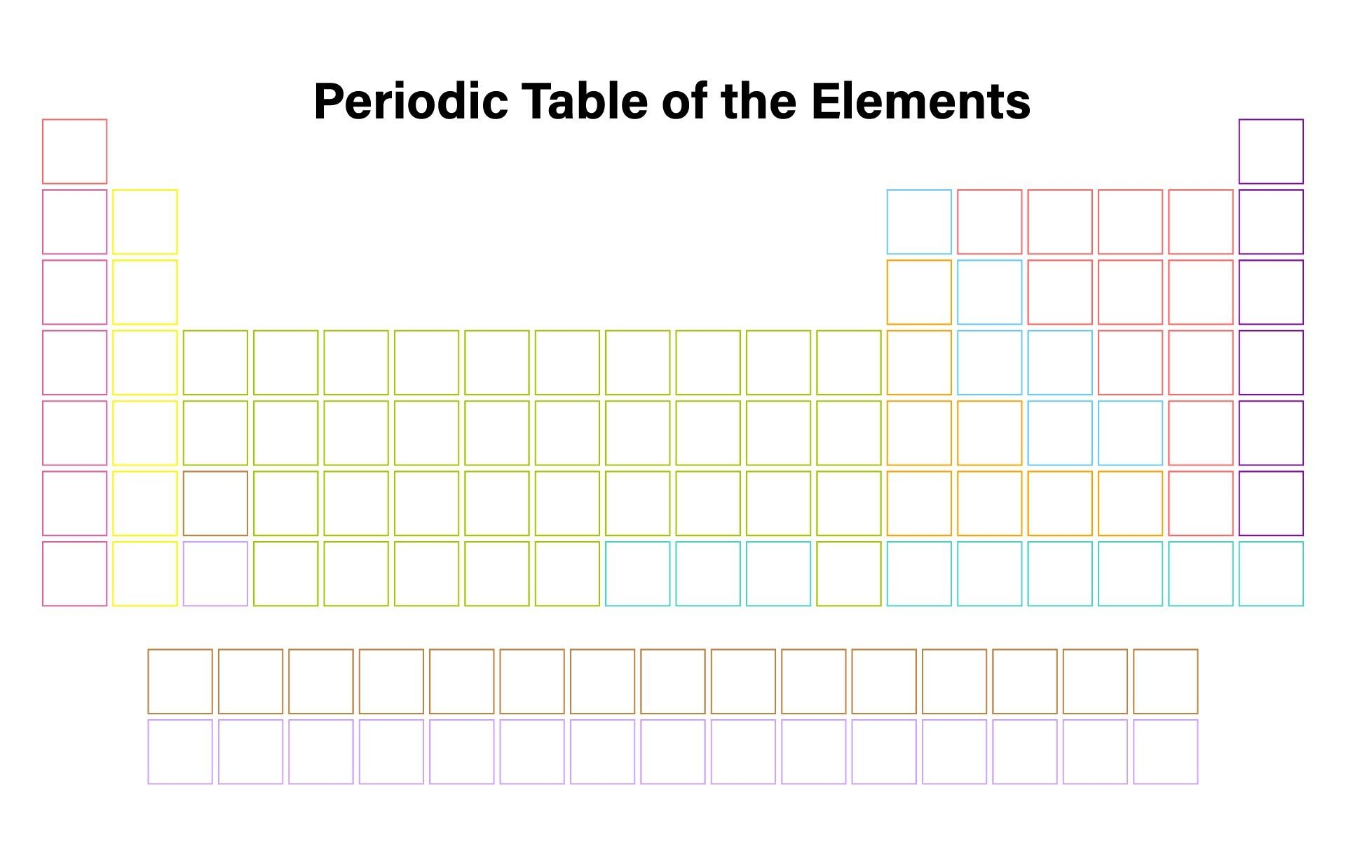 Periodic Table With Mass And Atomic Number 10 Free PDF 