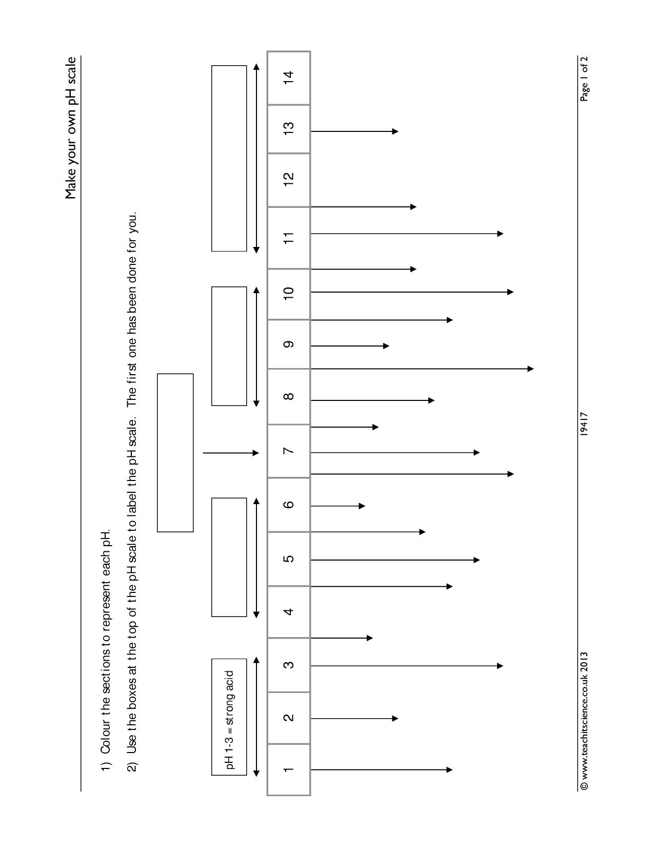 PH Scale Worksheet KS3 Chemistry Teachit Worksheets Library