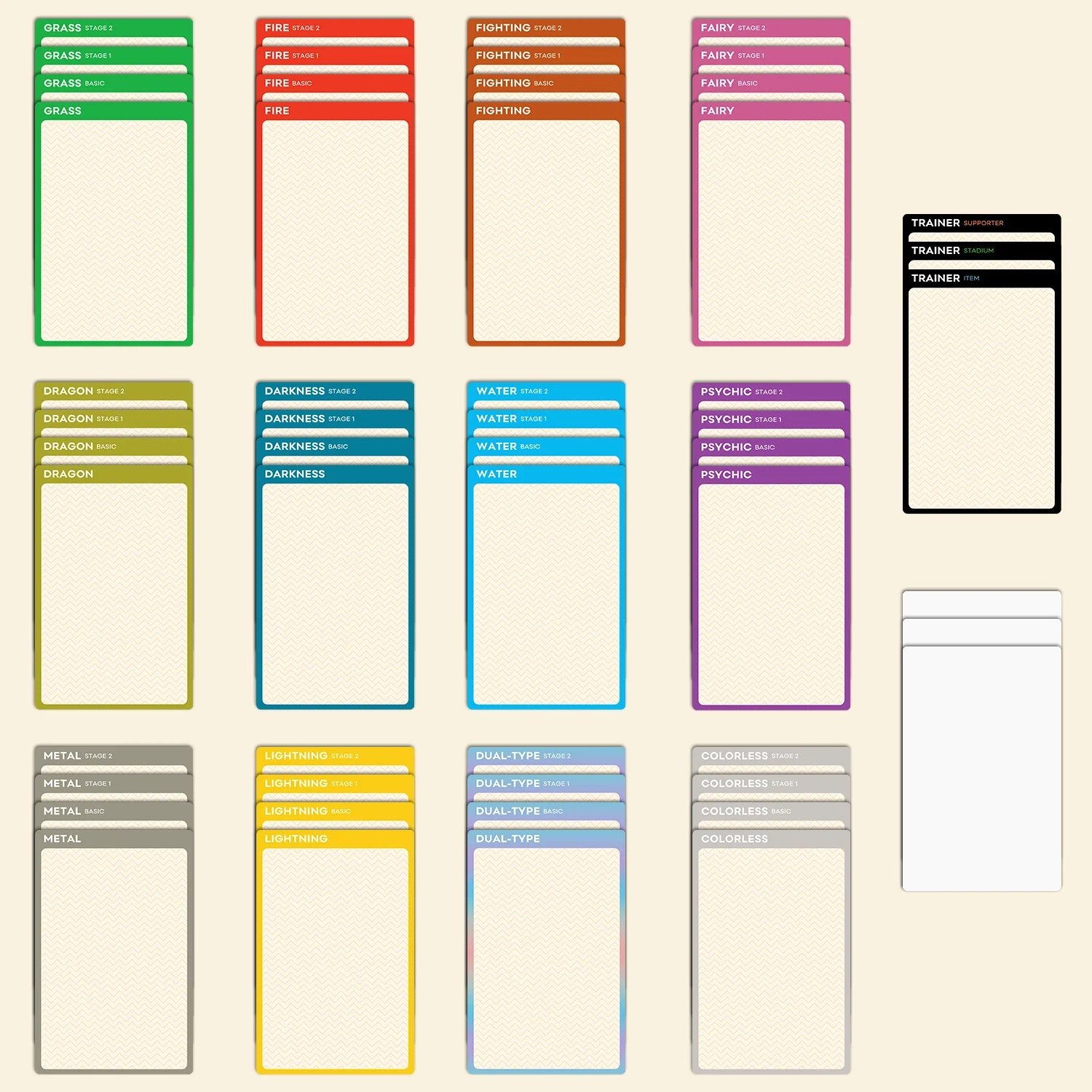 Pokemon Card Dividers Fageverld