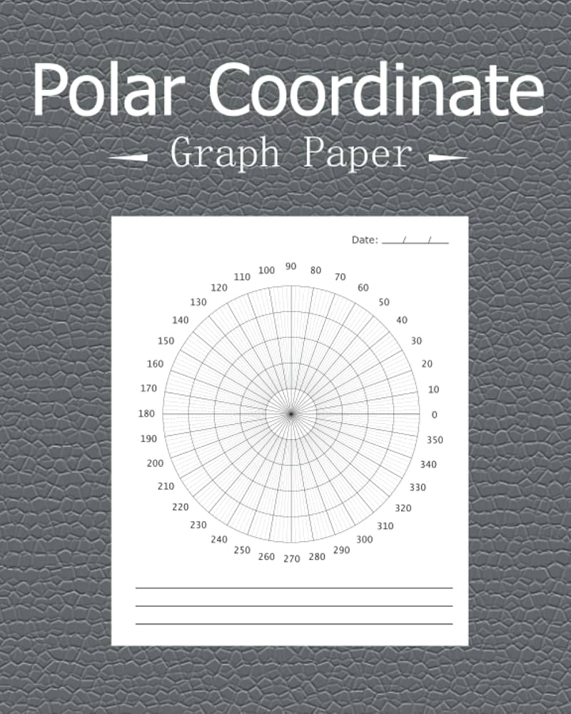 Blank Printable Polar Graph Paper