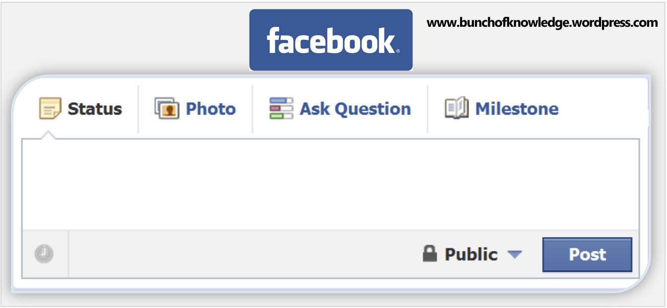 Facebook Post Printable Blank