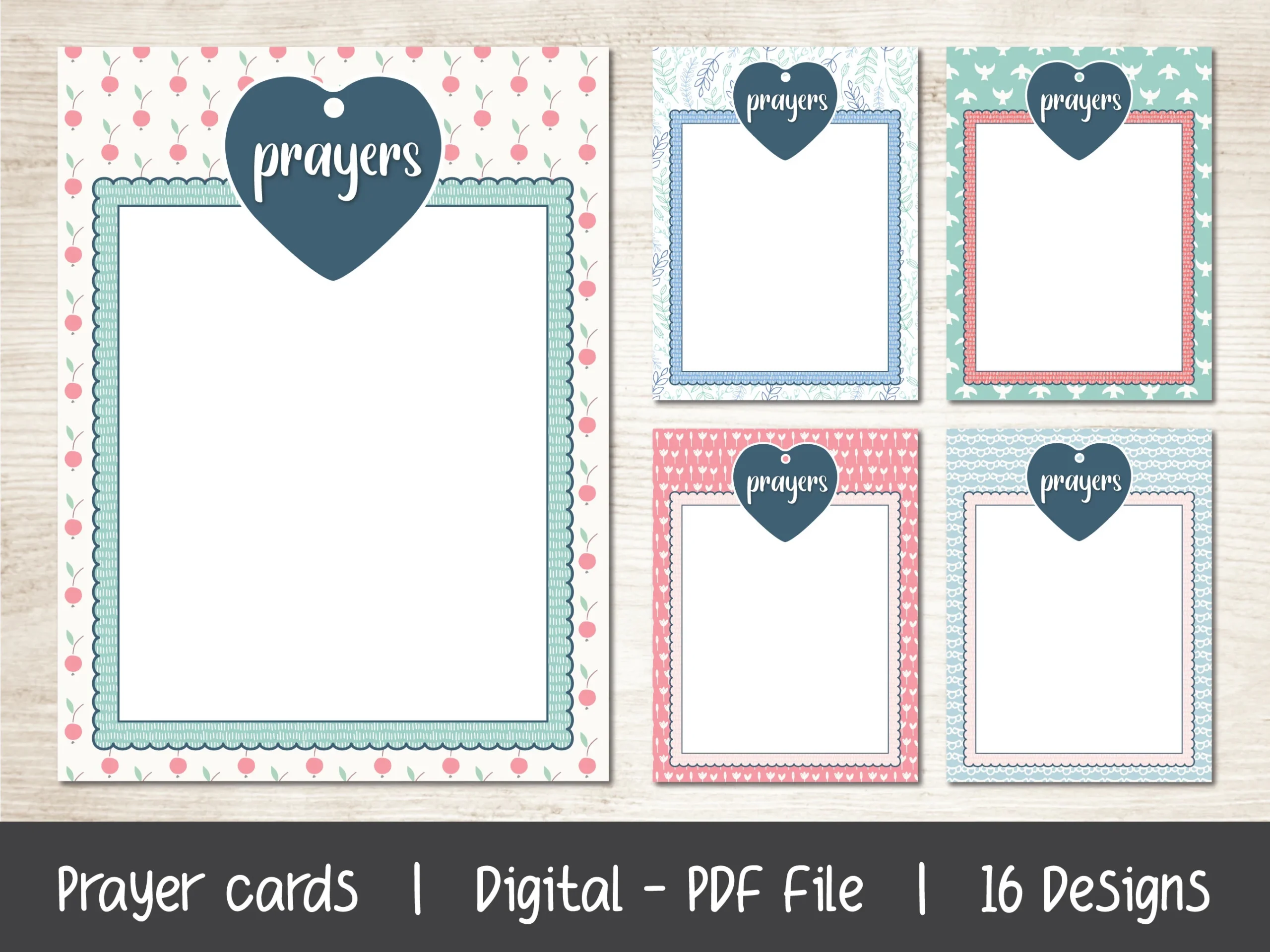Prayer Cards Printable Blank Prayer Cards Prayer Warriors Daily 