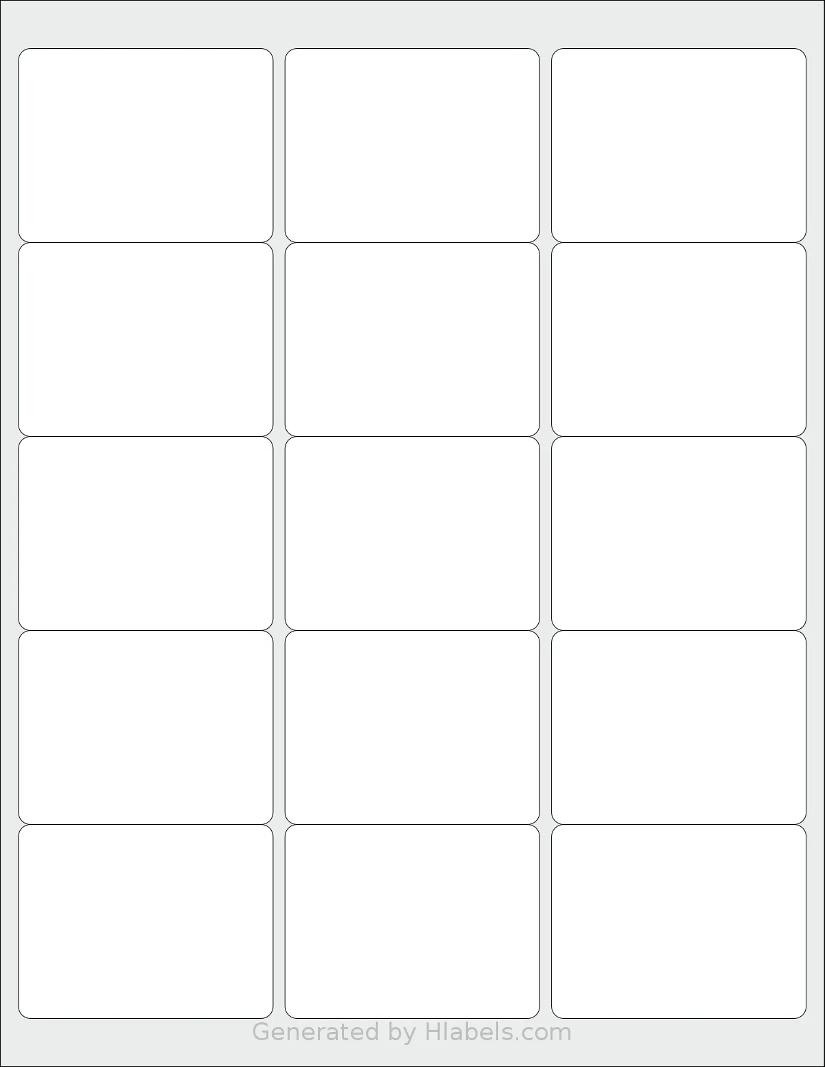 Premium PLS171 Label Template Print Online Instantly