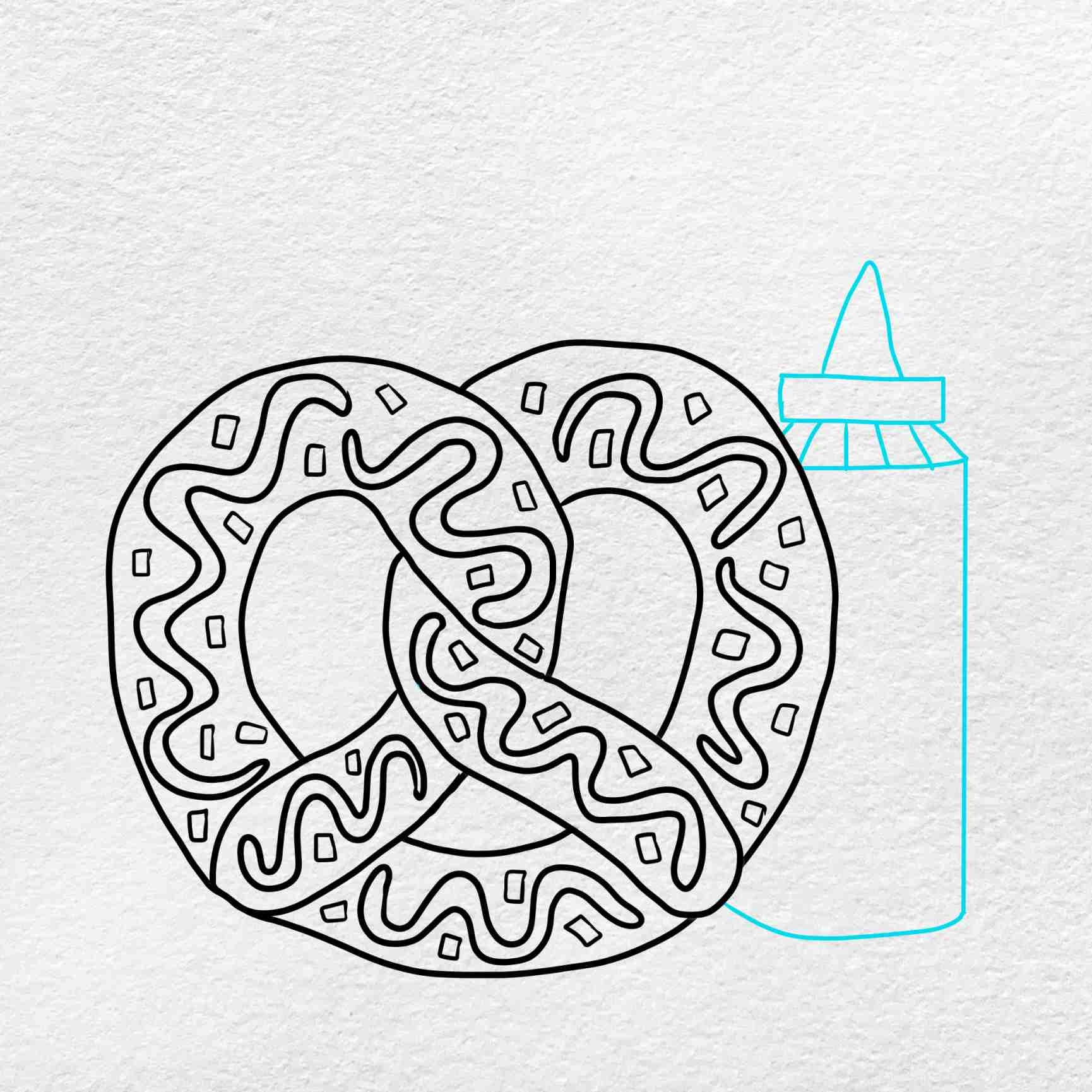 Pretzel Drawing HelloArtsy