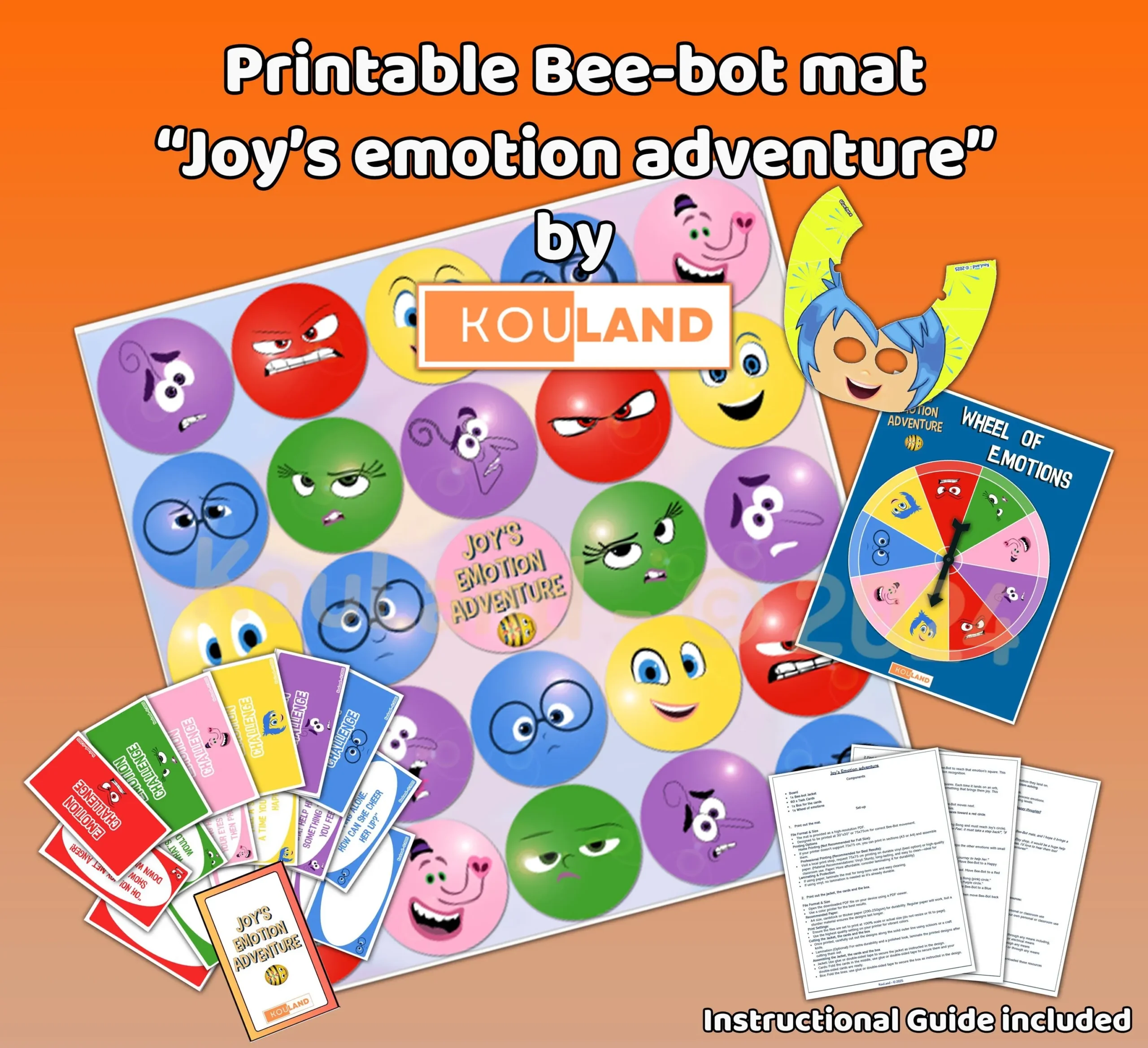 Bee Bot Mat Blank Printable