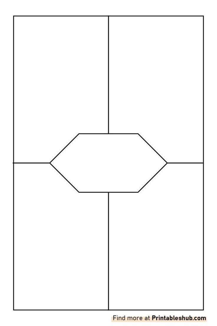 Printable One-Pager Template Blank